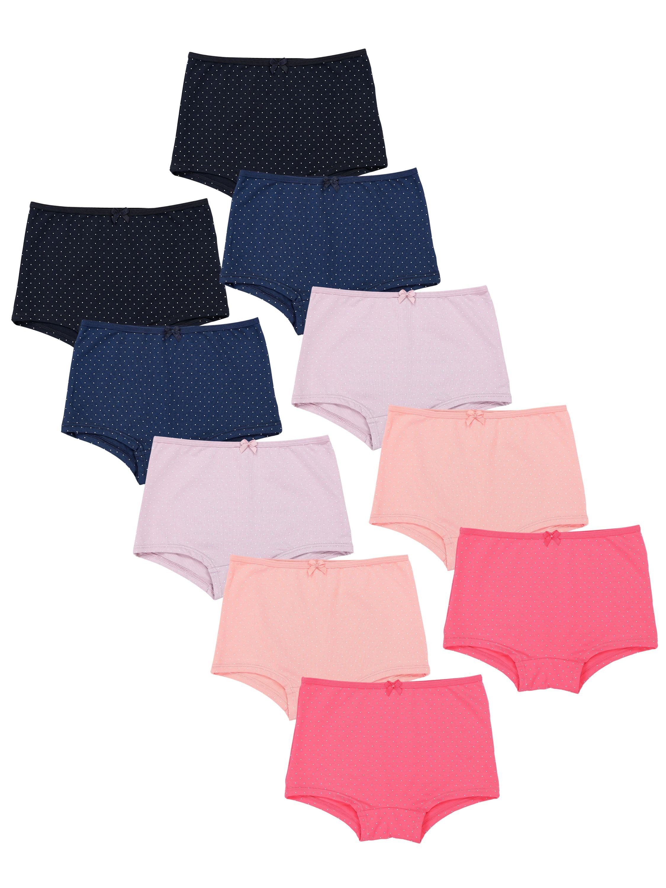 TupTam Slip TupTam Mädchen Slips mit Aufdruck 10er Pack