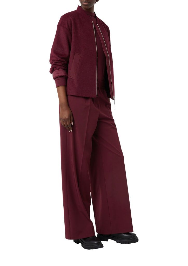 comma casual identity Blouson Flanell mit Wollanteil günstig online kaufen