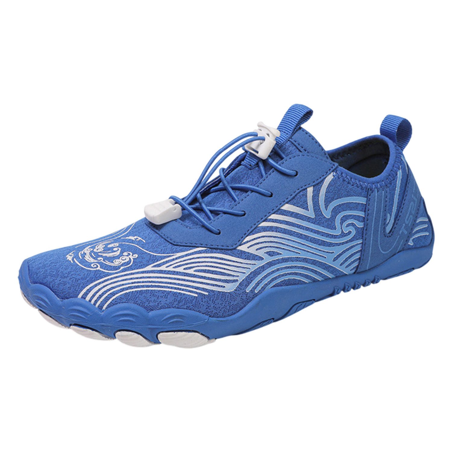 Refttenw Unisex Zehenschuhe SchnellTrocknend Wasserschuhe Surfschuhe Aquaschuhe Barfußschuh Weich Leicht Atmungsaktiv Rutschfeste Badeschuh