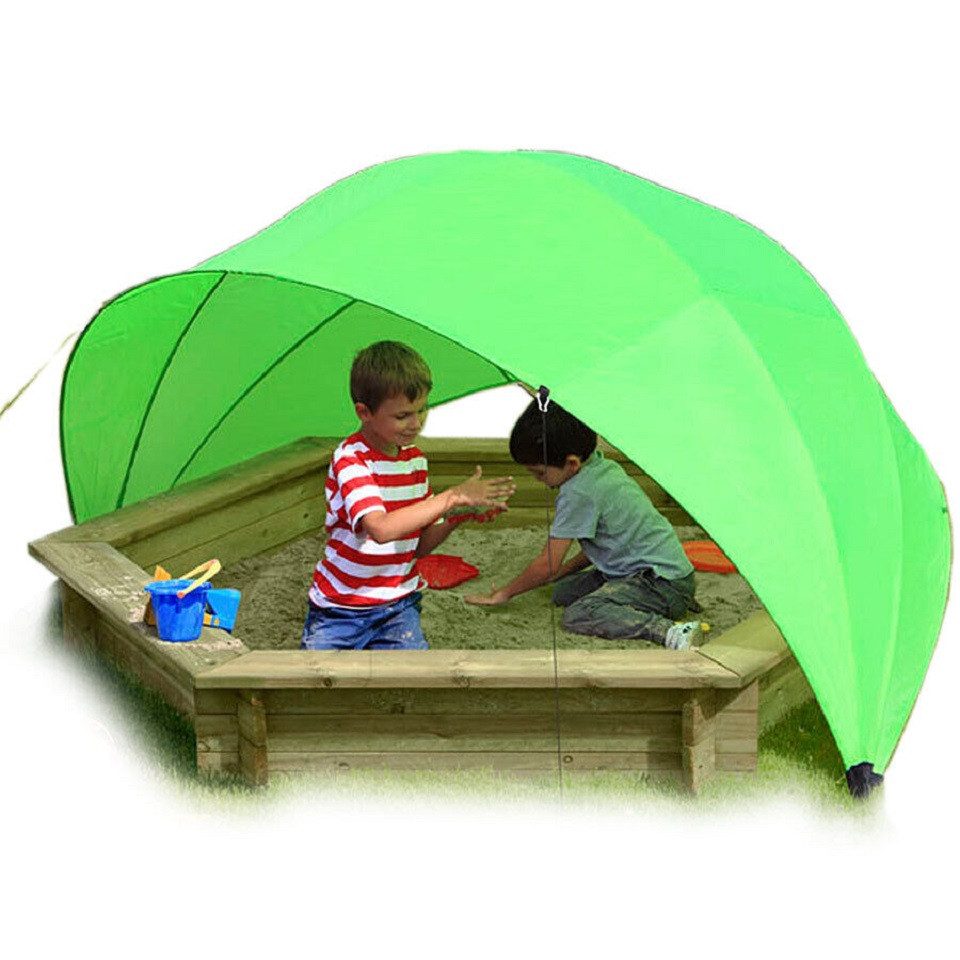Gartenpirat Sonnenschutzelement Sonnenschutz für Kinder Zelt Dach für Sandkasten 310x155 cm Outdoor