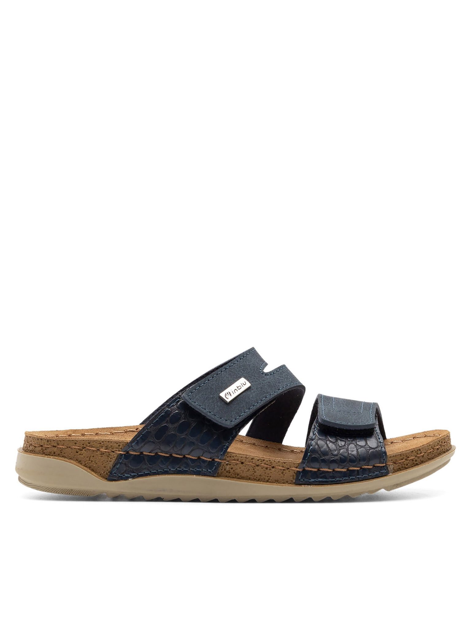 INBLU Inblu Pantoletten Damen AA093N01 Dunkelblau Pantolette