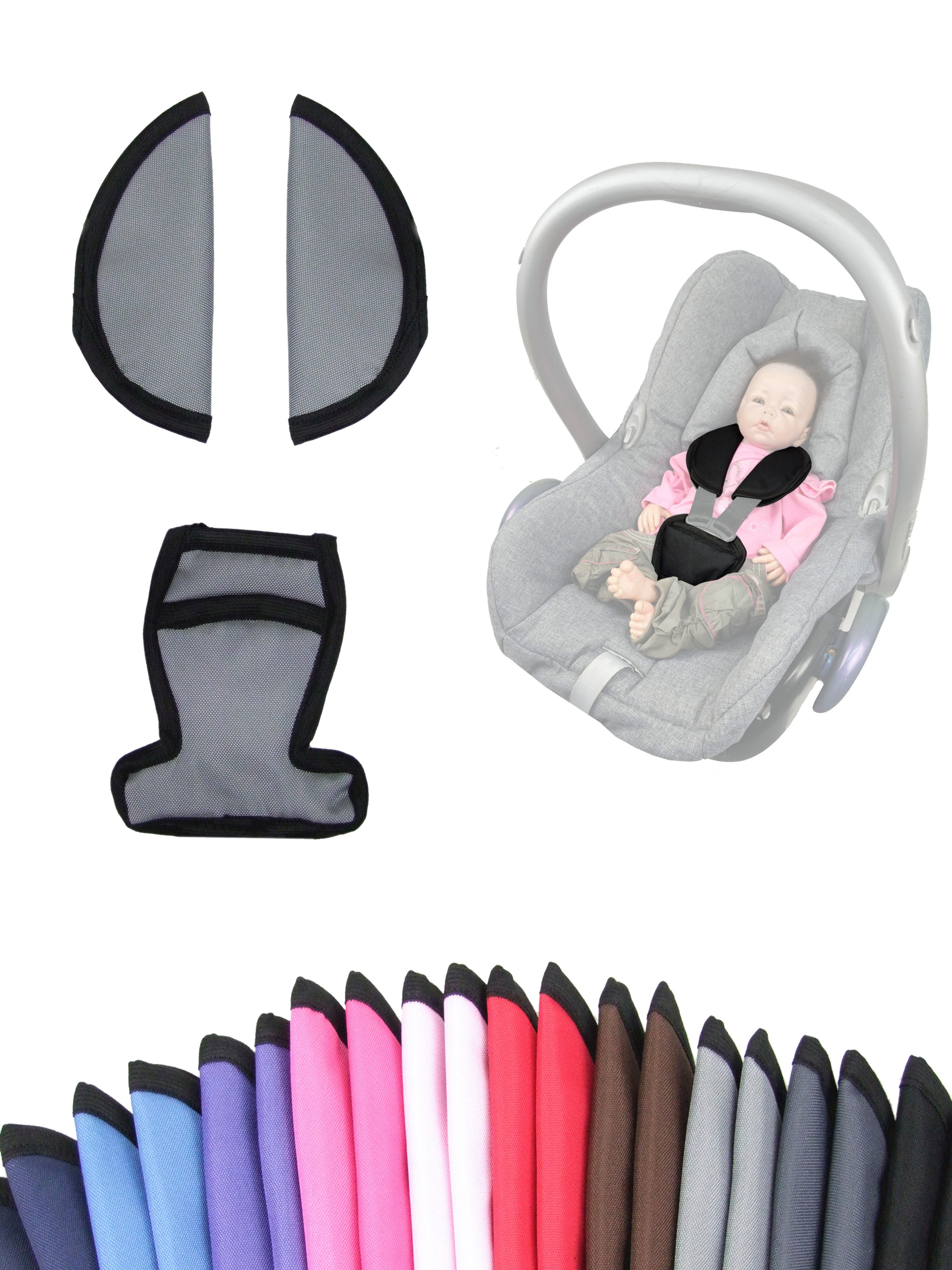 Gurtpolster Gurtpolster Babyschale Autositz kompatibel Maxi Cosi Cabrio Fix Citi