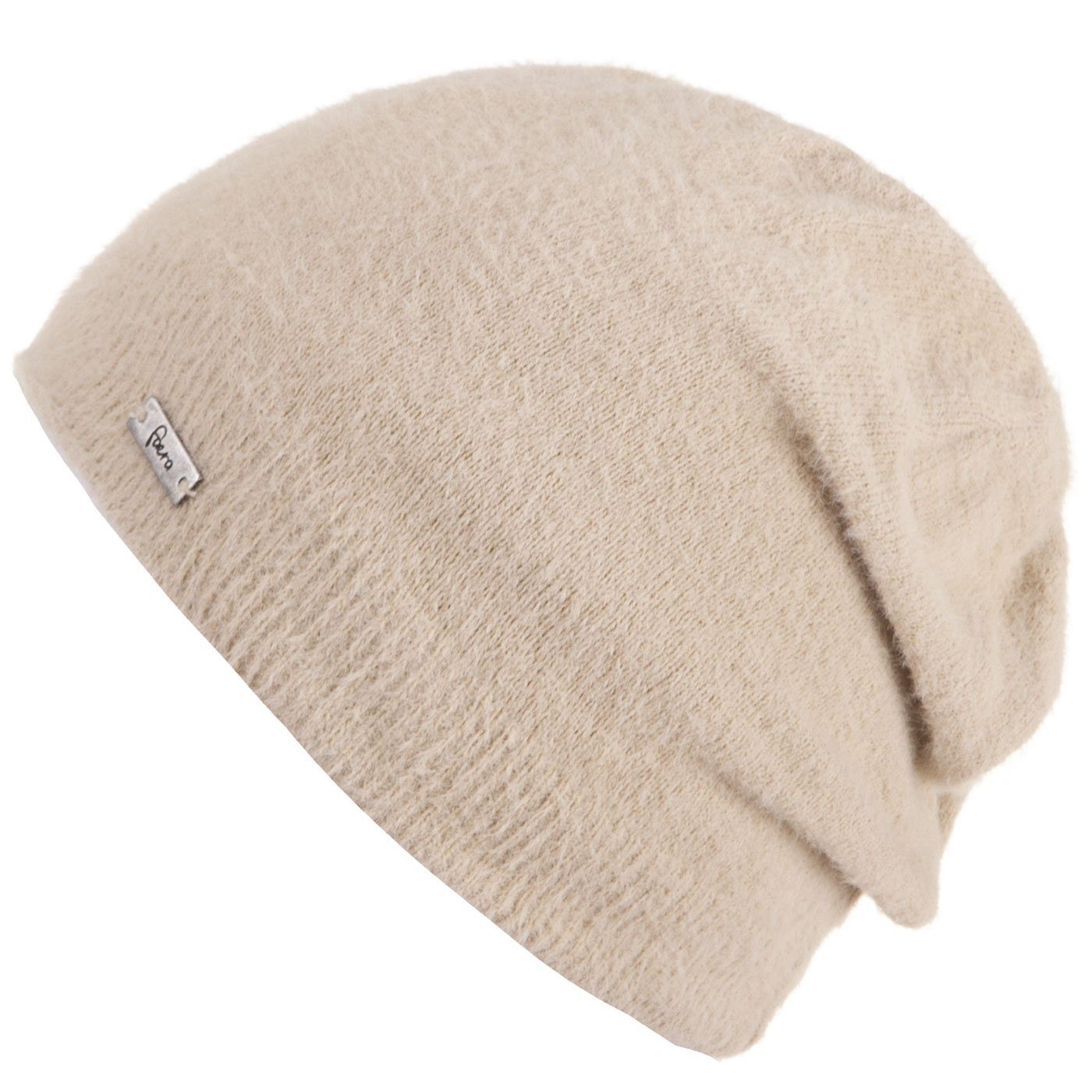 Faera Strickmütze Wintermütze Damen Mütze Beanie Haube gefüttert Damenmütze Mädchen