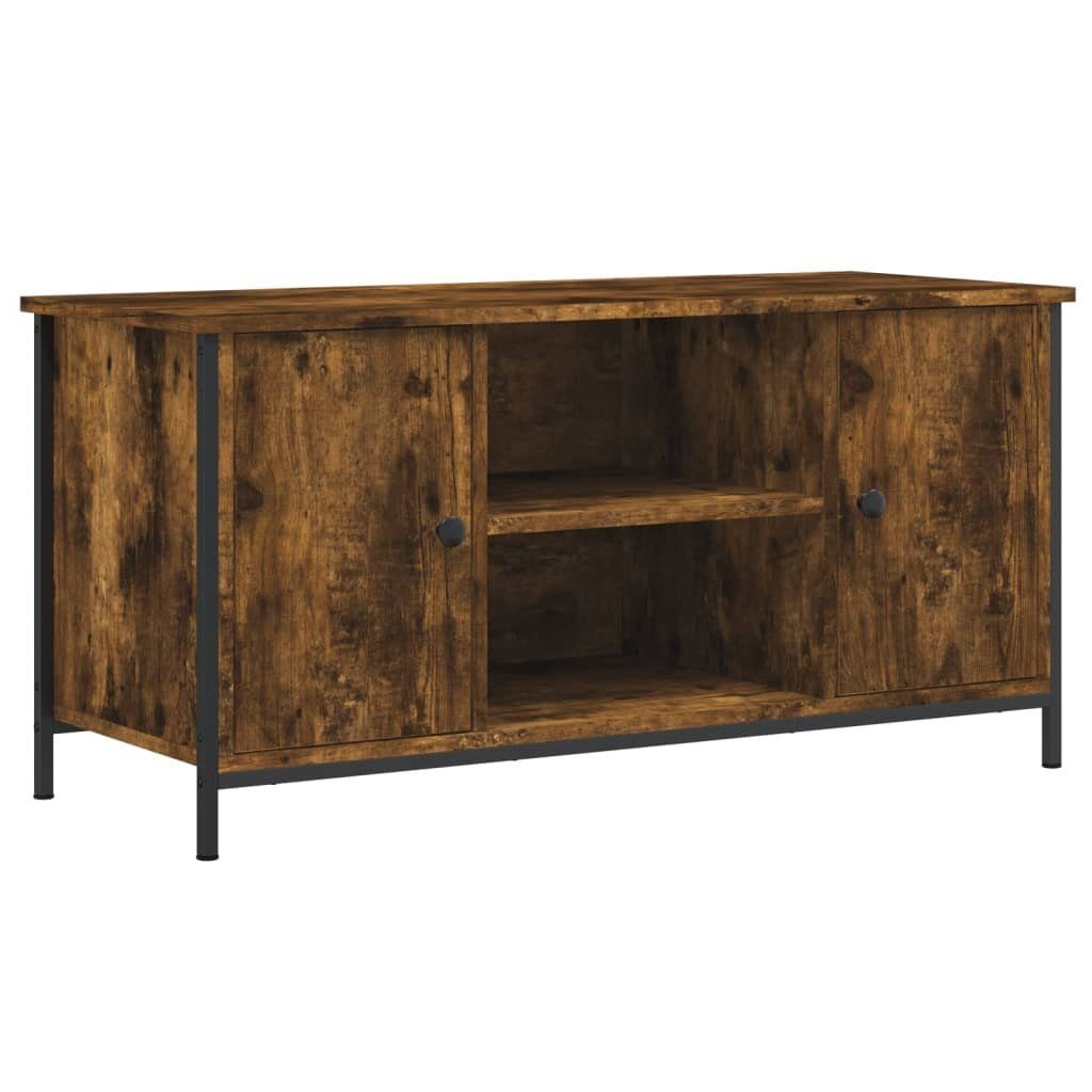 vidaXL TV-Schrank TV Schrank Fernsehschrank Lowboard Regal Räuchereiche 100 günstig online kaufen