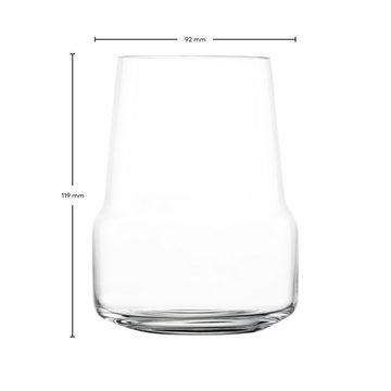 Zwiesel Glas Rotweinglas Level Rotwein Tumbler 2er Set, Glas