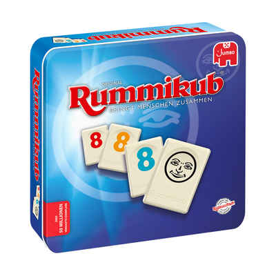 Jumbo Spiele Spiel, Familienspiel Jumbo 03973 Rummikub Original,Familienspiel