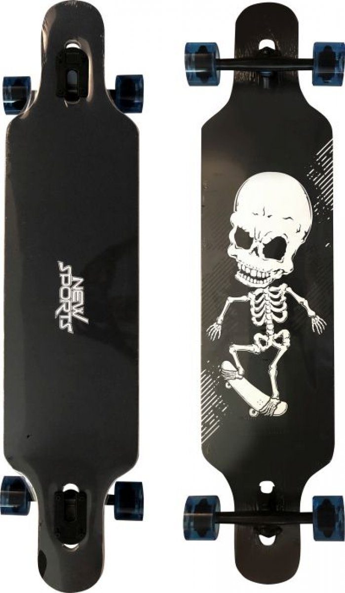 Vedes Skateboard NSP Longboard Skull
