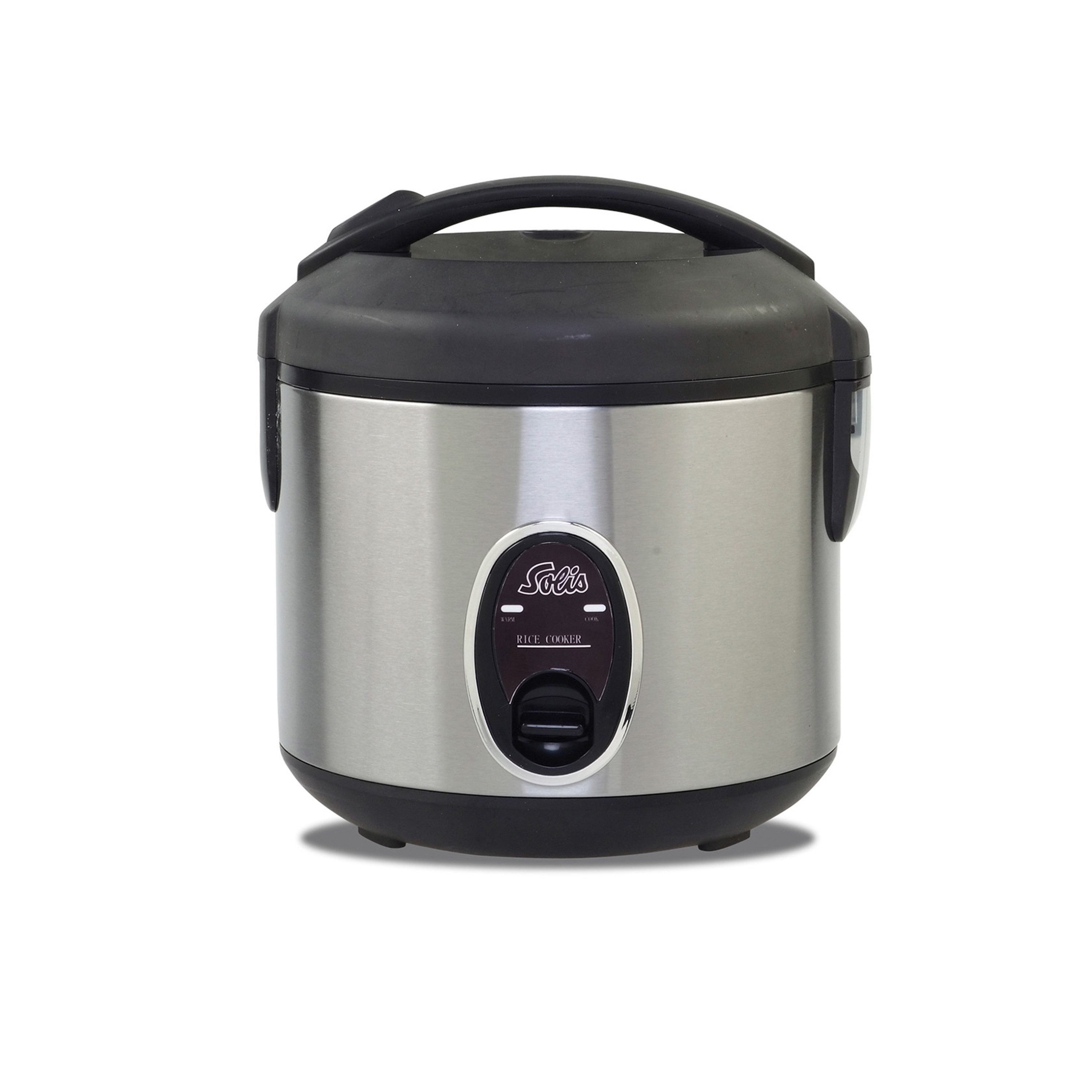 SOLIS OF SWITZERLAND Reiskocher Compact, Typ 821, 370 W, 0,8 L Volumen, Warmhaltefunktion, Beschichtung