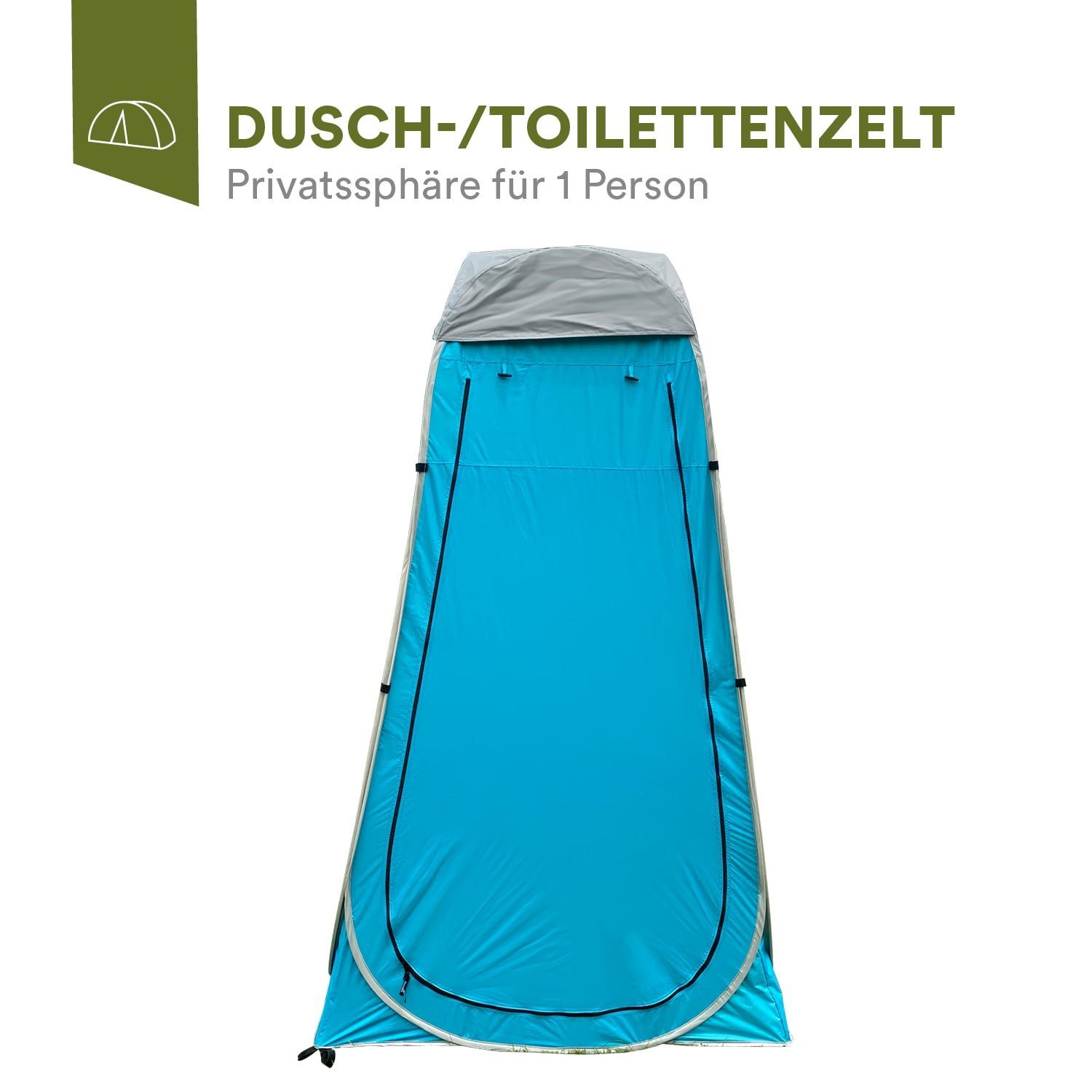 Skandika Kuppelzelt Camping Pop Up Duschzelt, günstig online kaufen