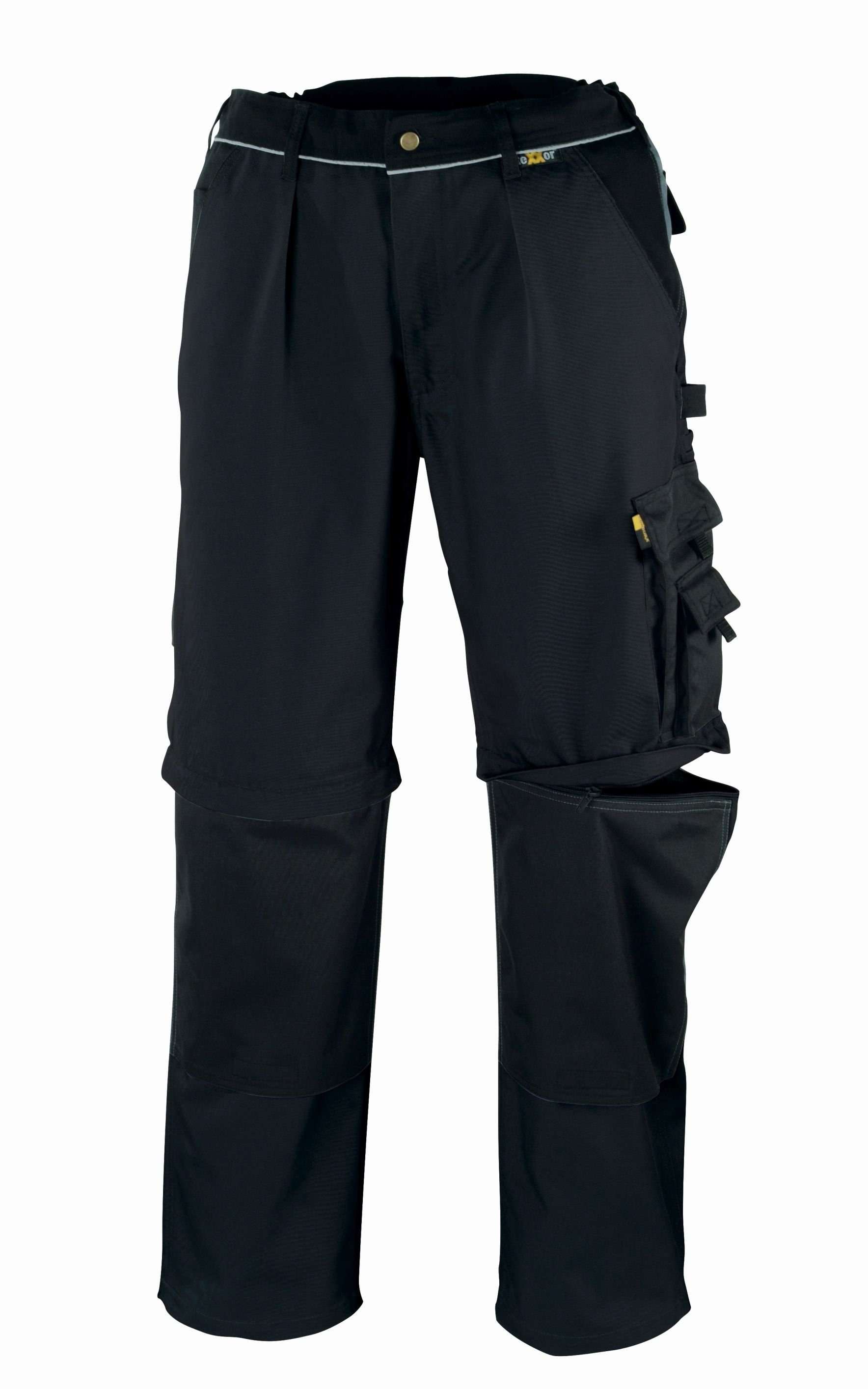TRIZERATOP Arbeitshose Canvas (320 g/m) 2-in-1 Bundhose TOBAGO schwarz Размер 50 (1-tlg)