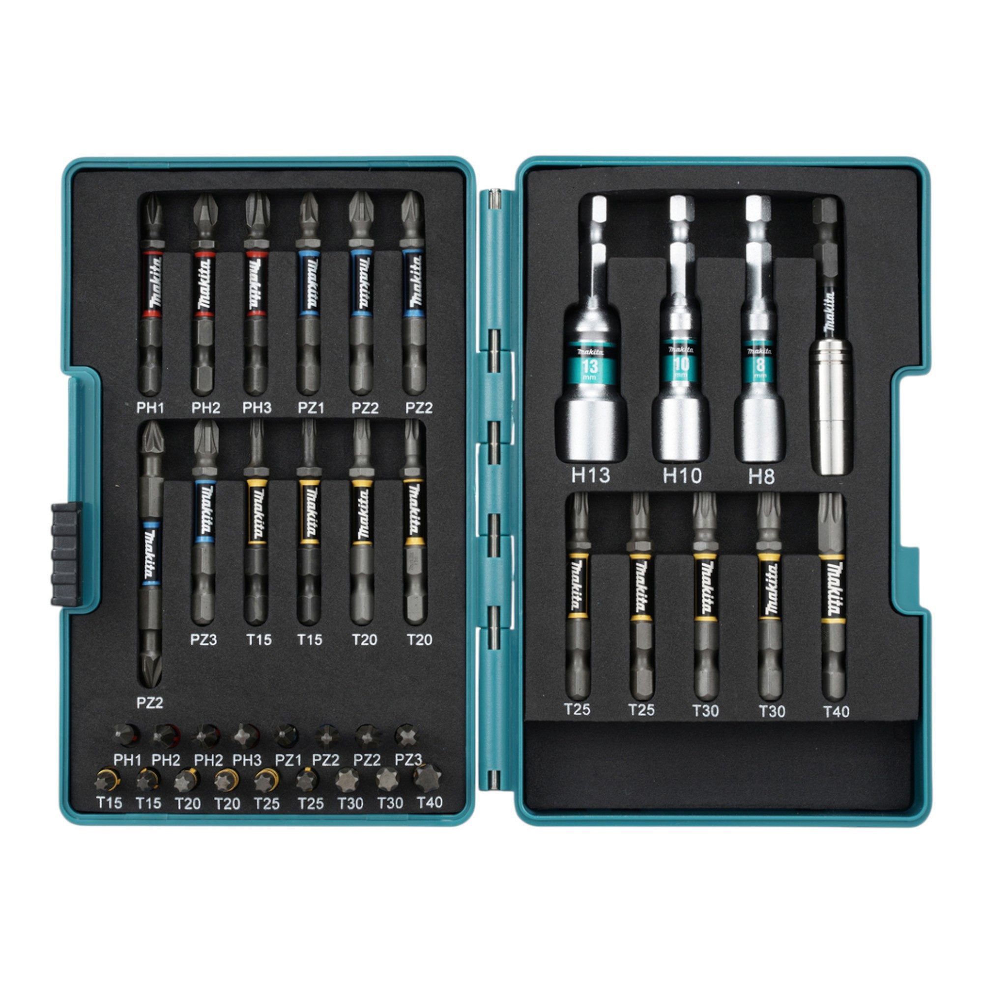 Makita Bit-Set Impact Premier Bit-Set (E-26179) 38 tlg. Torsions Bits