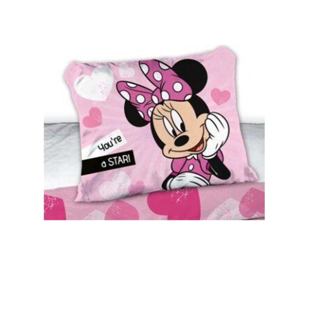 Disney Minnie Mouse Bettwäsche Disney Minnie Maus Mädchen Bettwäsche Set, M günstig online kaufen