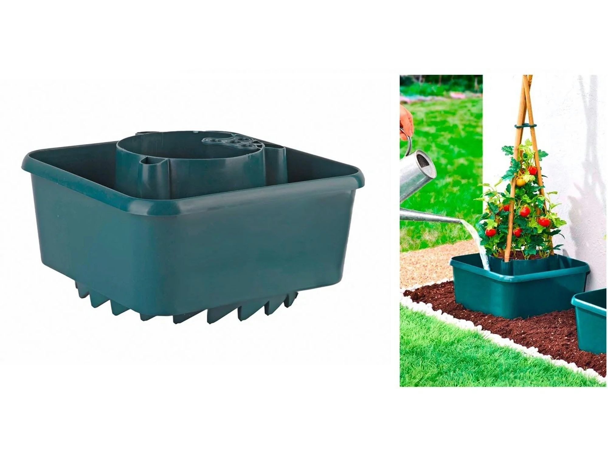 Garden Pleasure Blumentopf Pflanzgefäß mit Wasserspeicher