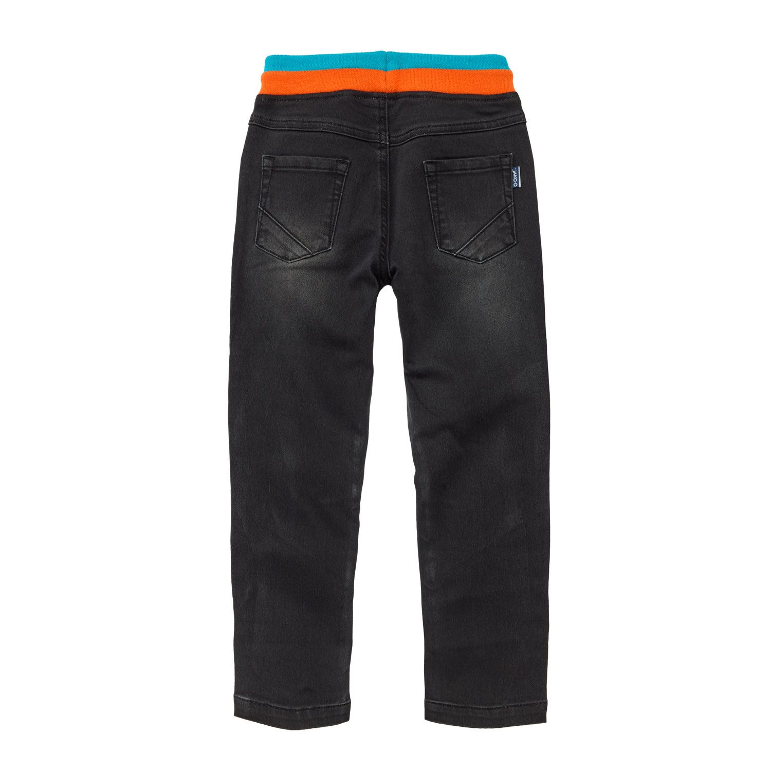 JAKO-O Bequeme Jeans JAKO-O Kinder Bequemhose Jeansoptik, black denim