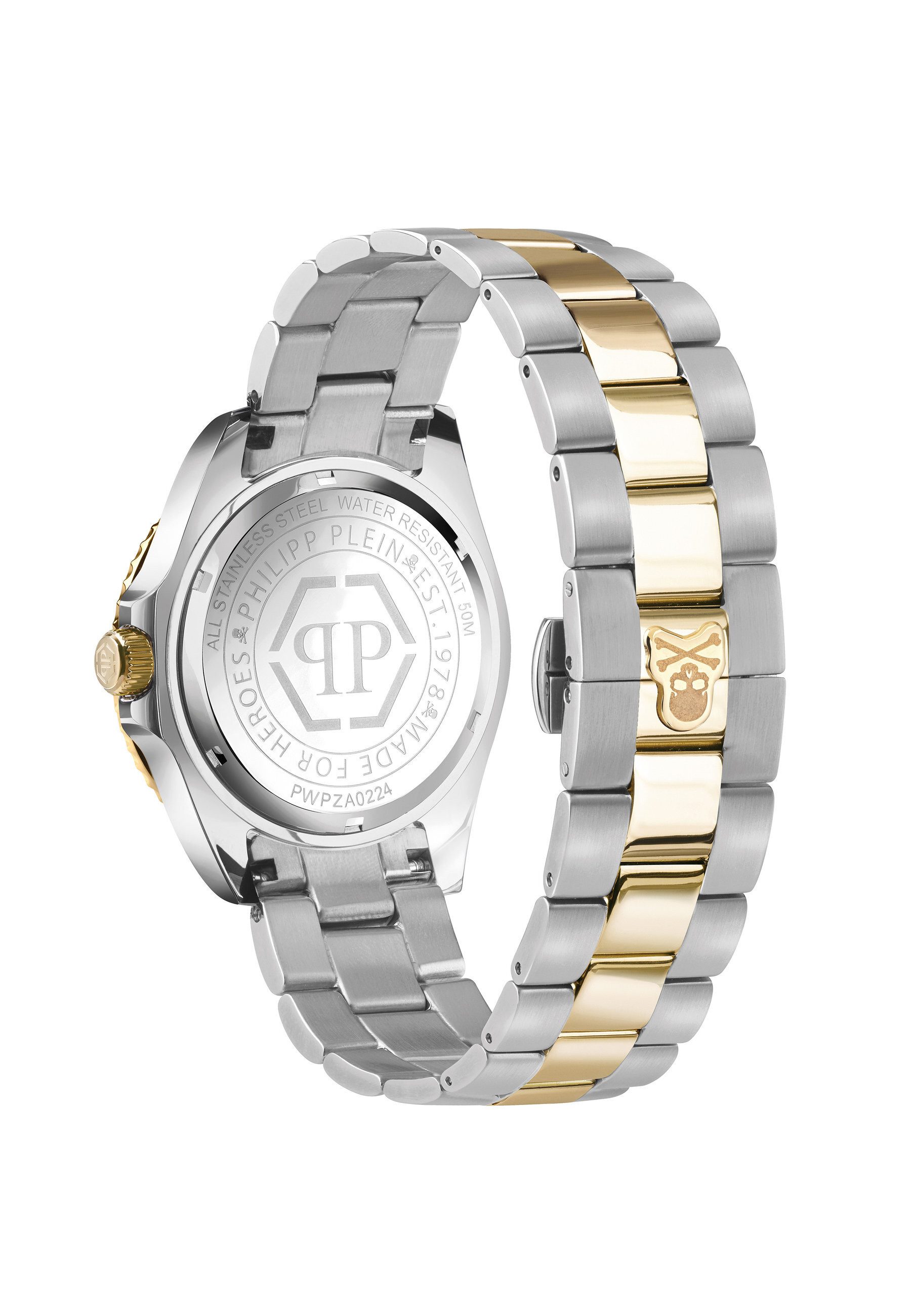 PHILIPP PLEIN Quarzuhr GMT-I CHALLENGER BAGUETTES, (1-tlg), Quarz-Analoguhr günstig online kaufen