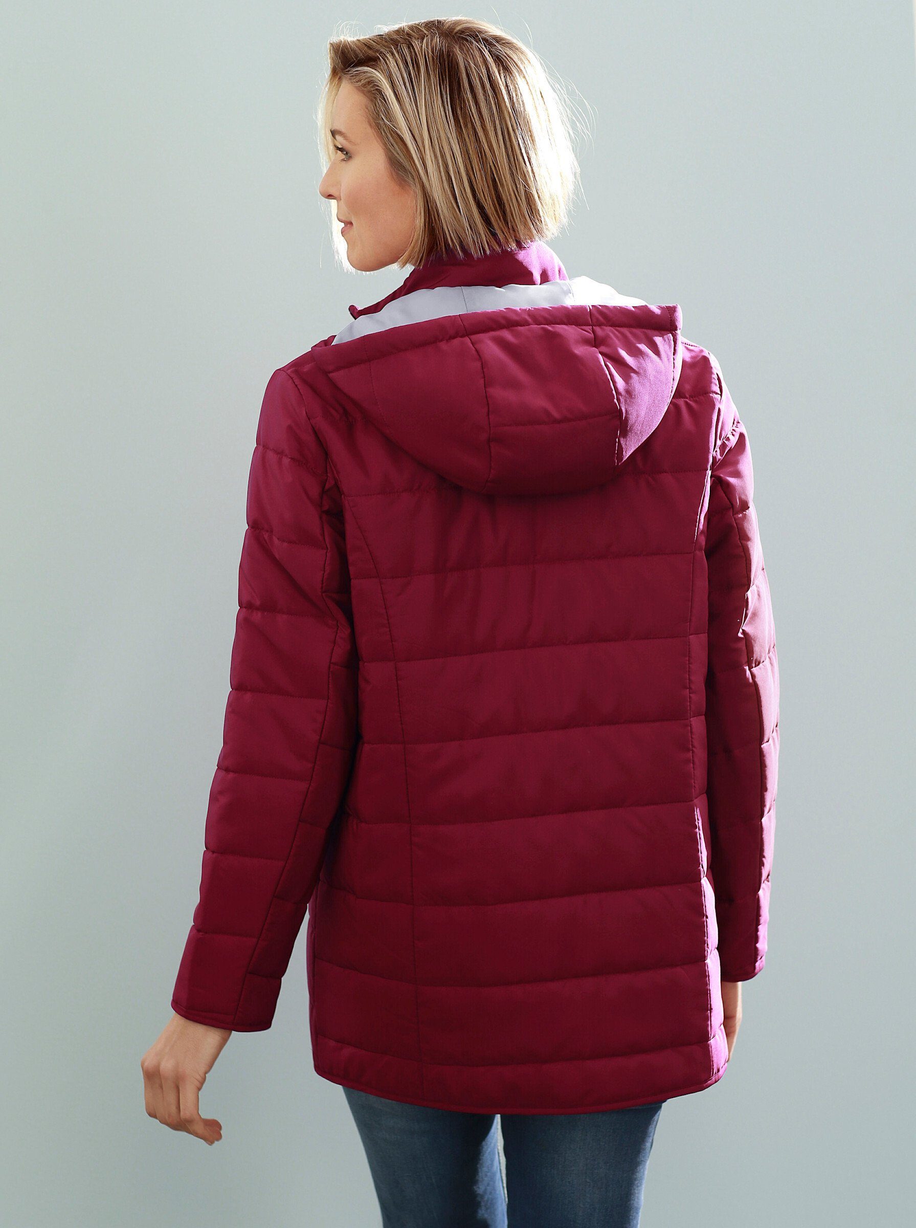 Sieh an! bordeaux Allwetterjacke