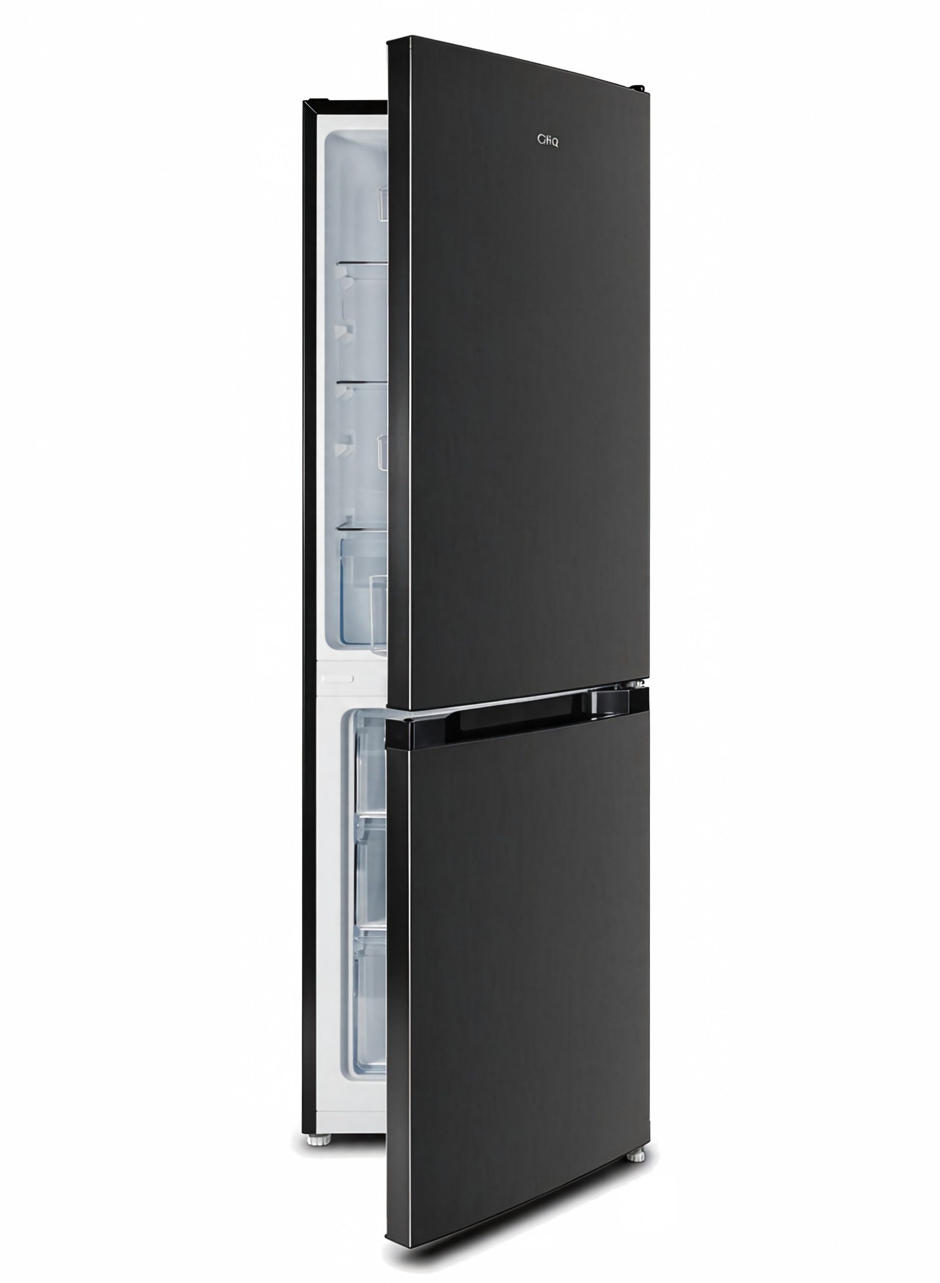 CHiQ Kühl-/Gefrierkombination CBM159LEBD, 144 cm hoch, 50 cm breit, 157L, 12 Jahre Garantie auf den Kompressor, LED-Innenbeleuchtung