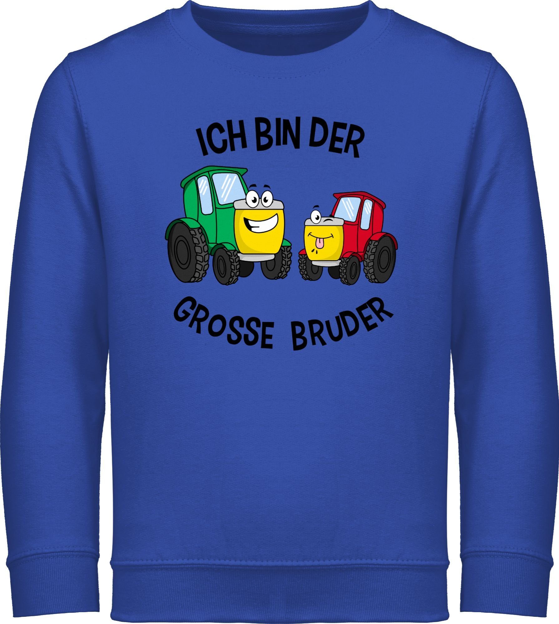 Sweatshirt Ich bin der grosse Bruder Traktor
