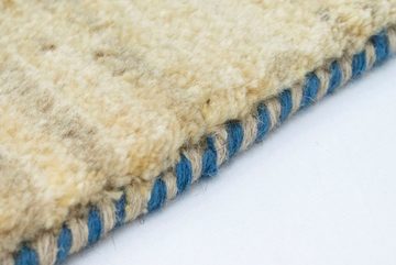 Wollteppich Gabbeh Teppich handgeknüpft mehrfarbig, morgenland, rechteckig, Höhe: 14 mm, handgeknüpft