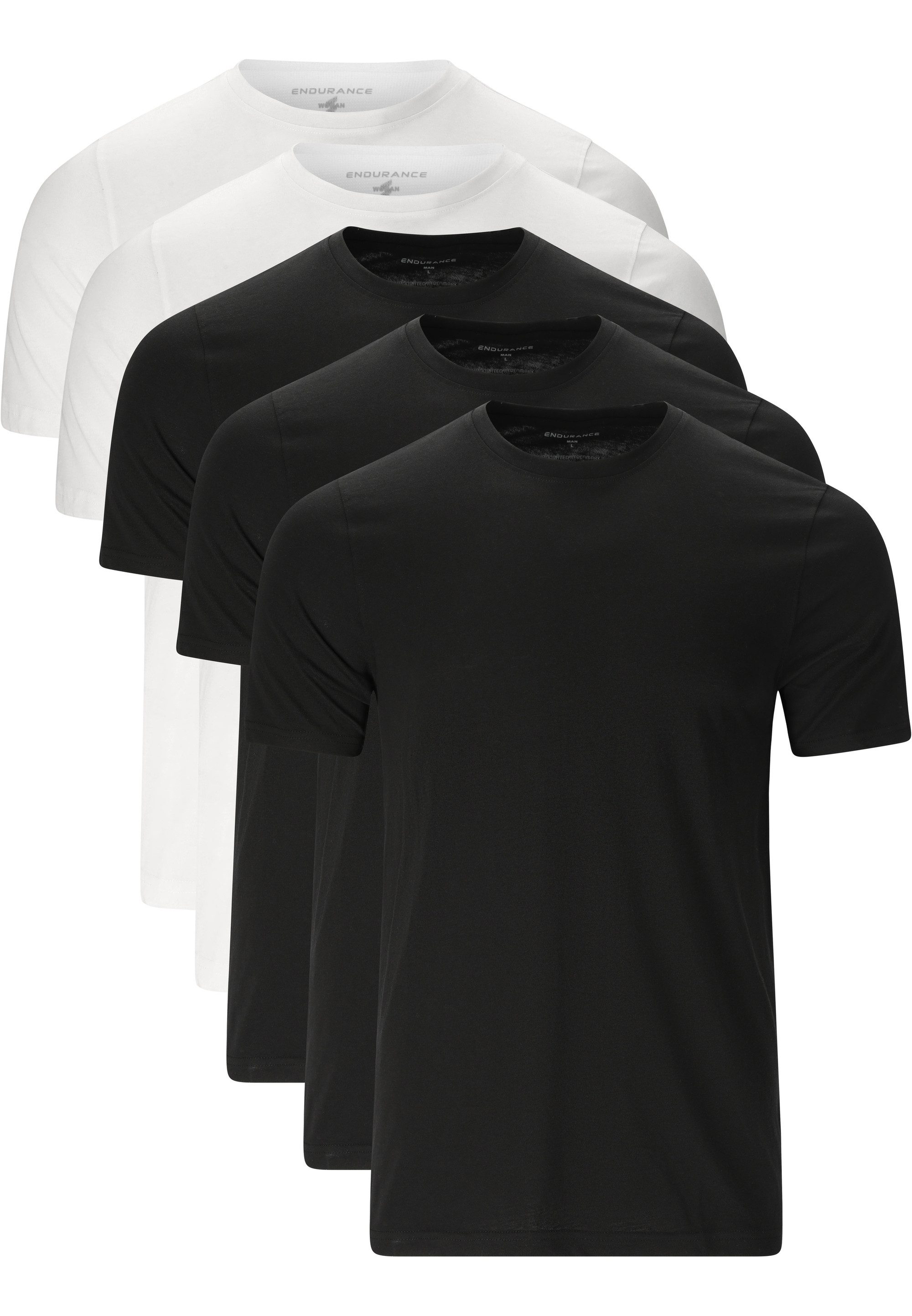 ENDURANCE T-Shirt Rabby (5-tlg) für Komfort beim Sport und im Alltag