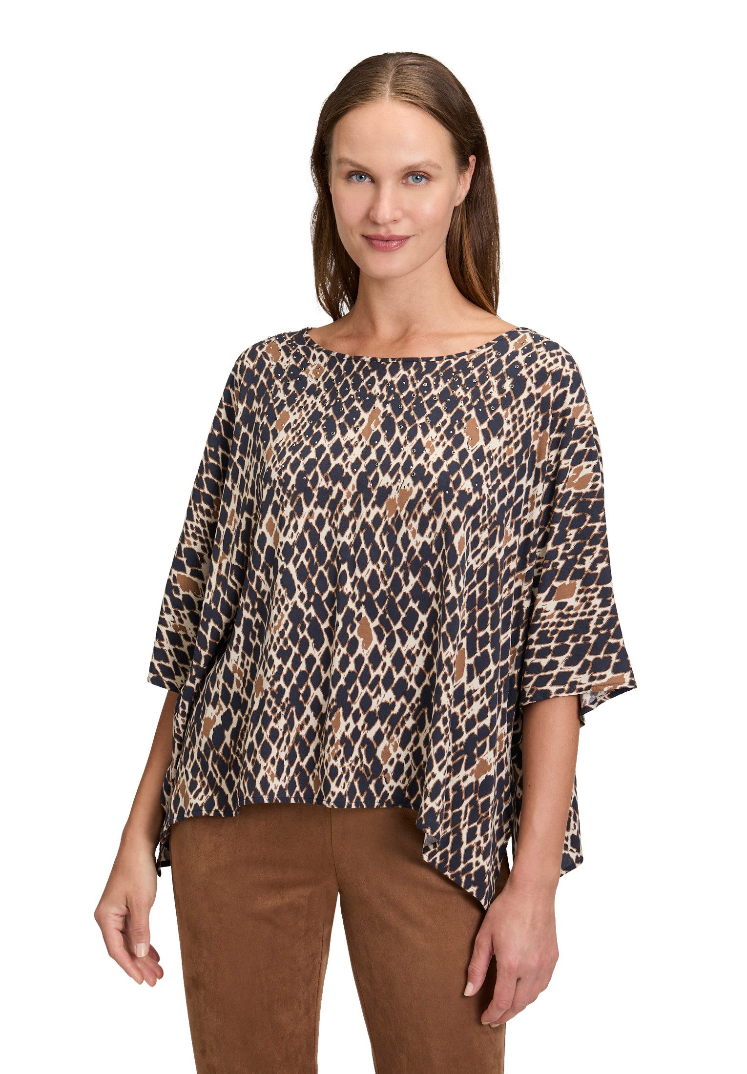 Betty Barclay Schlupfbluse Damen Schlupfbluse mit Schmucksteinen