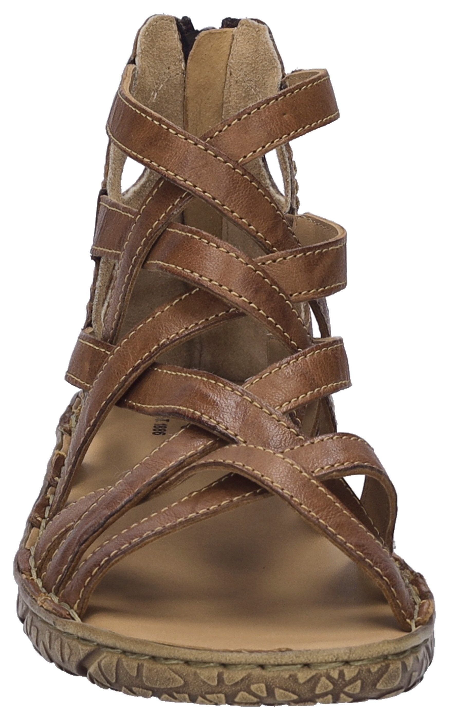 Josef Seibel Ivy 06 Sandale, Römdersandale, Sandalette, Riemchensandale mit Reißverschluss