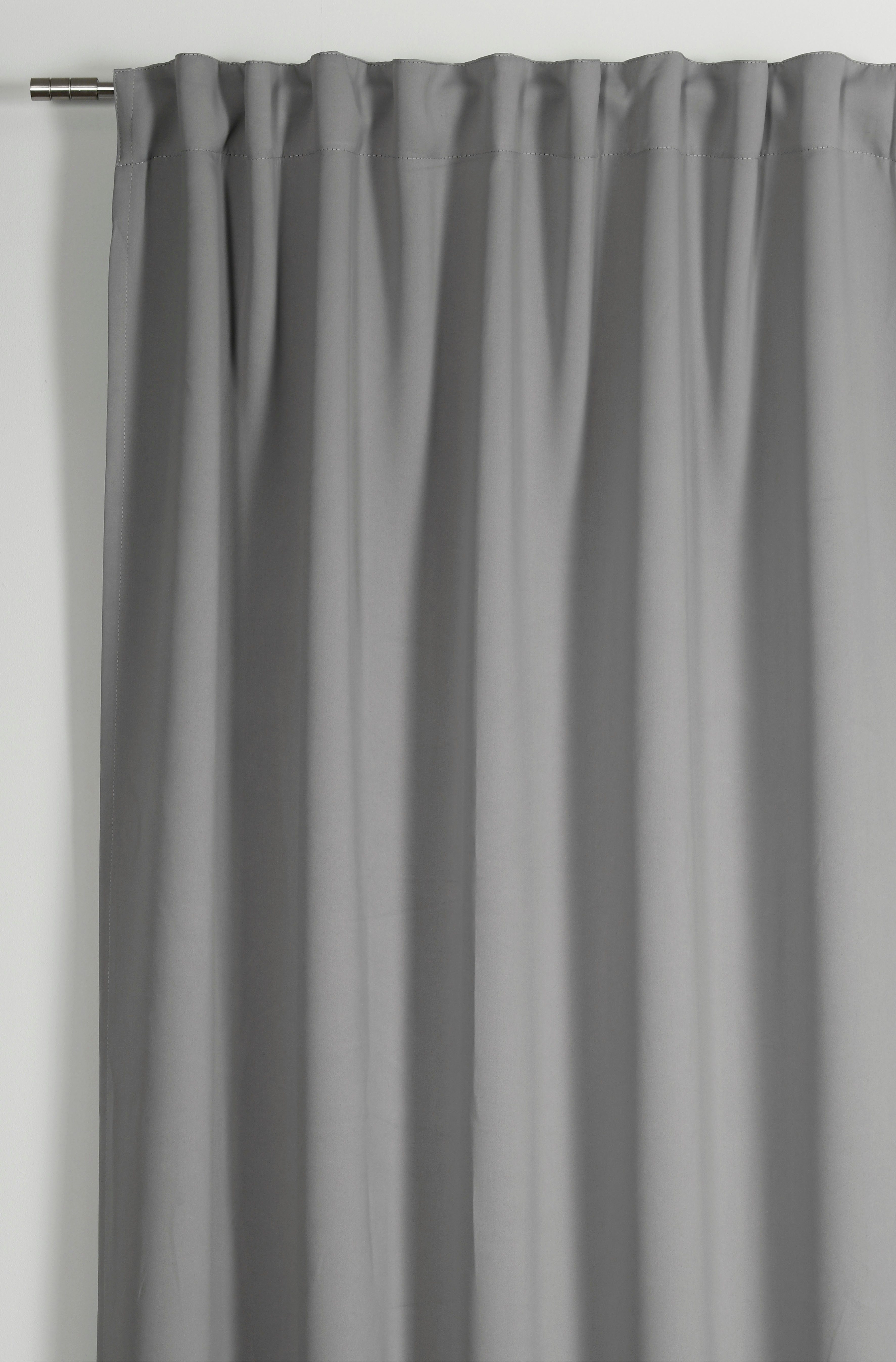 Sehlbach Gardine Schal Dimout Uni, Schlaufen günstig online kaufen