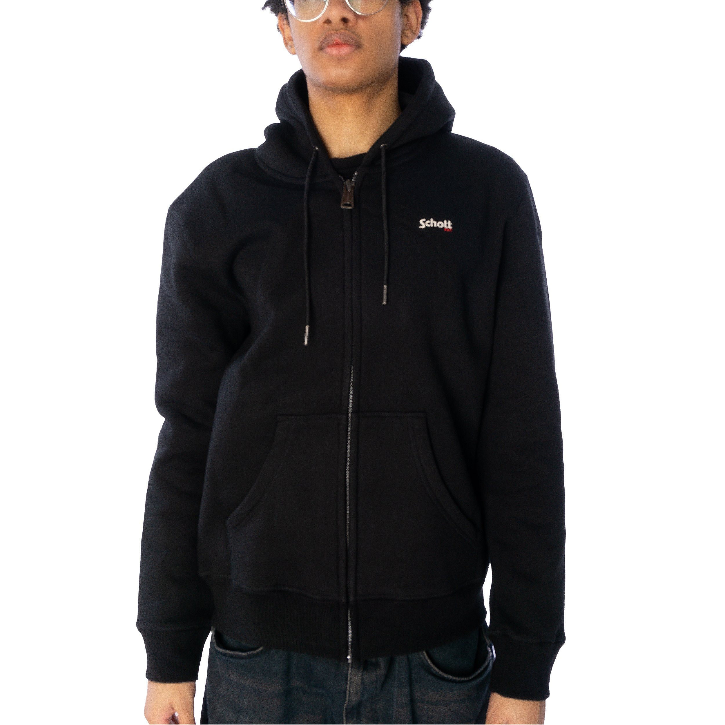 SCHOTT Sweatjacke Sweatjacke Schott NYC, G L, F black