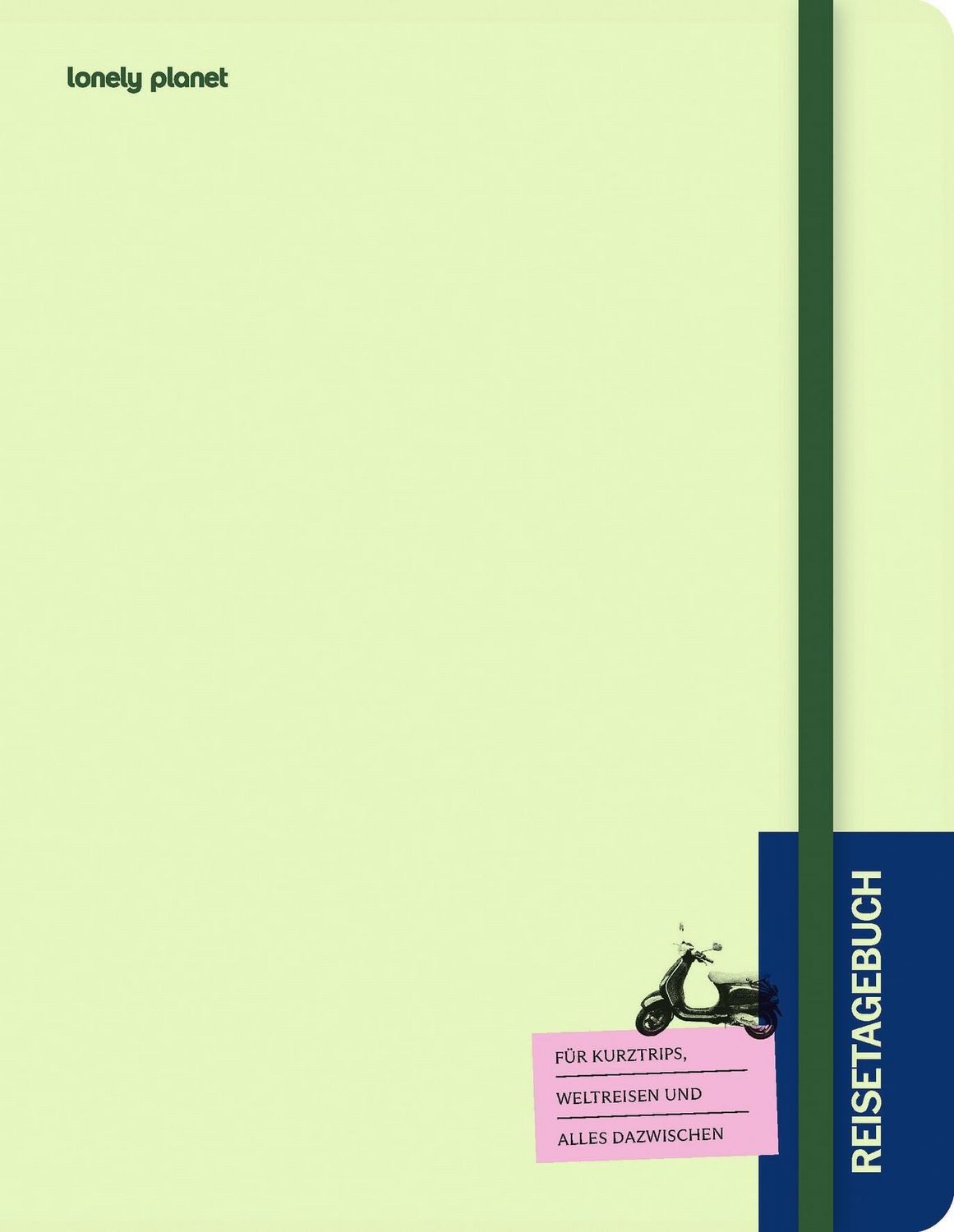 LONELY PLANET Bildband Lonely Planet Reisetagebuch - grün / diverse