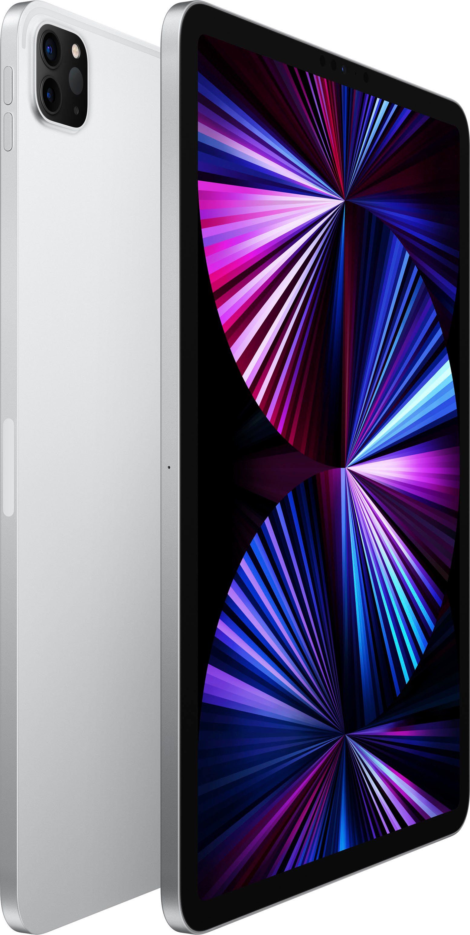 Apple iPad Pro (2021) WiFi iPadOS) Tablet (11", Silber GB, 2048