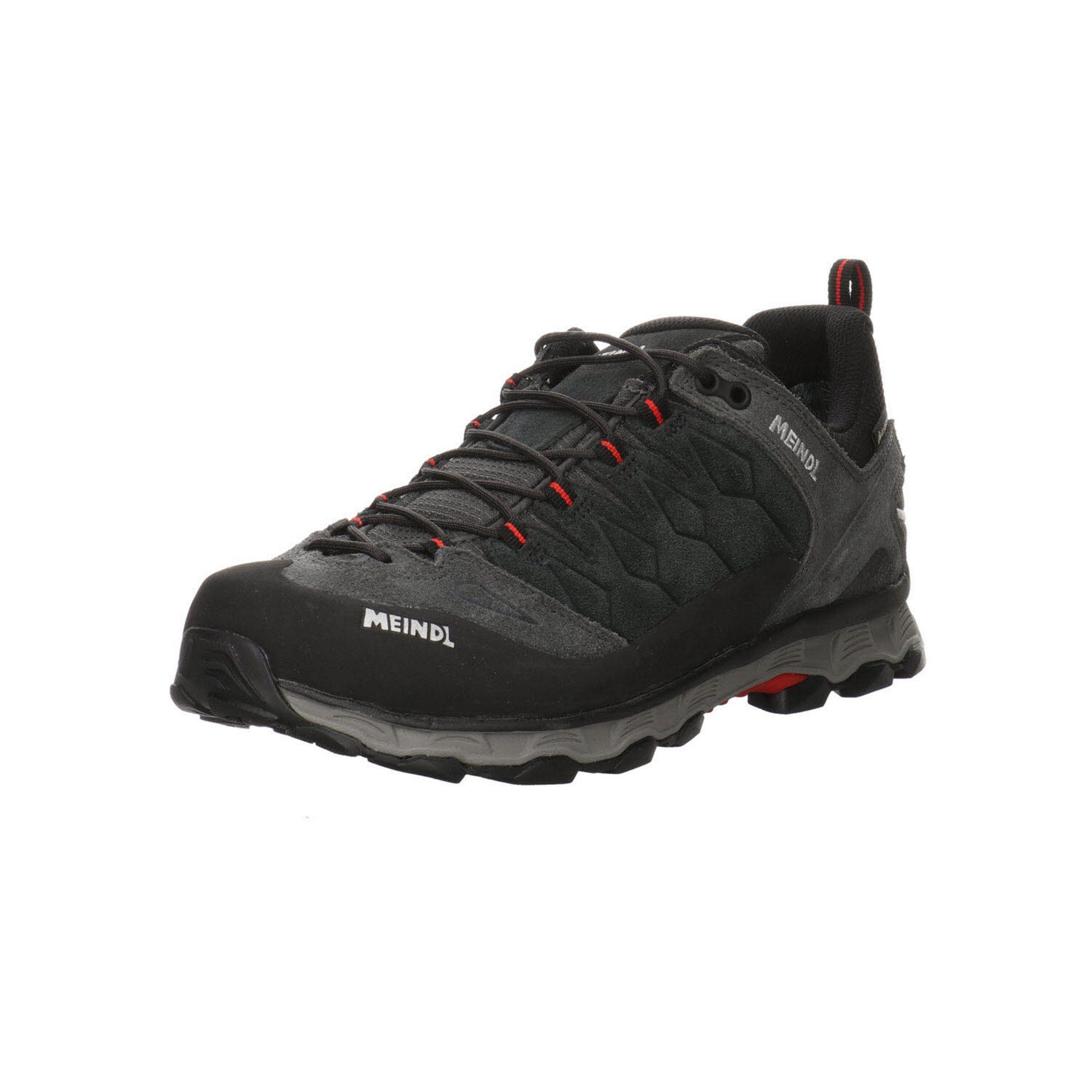 Meindl Herren Outdoor Schuhe Lite Trail GTX Outdoorschuh Outdoorschuh Leder-/Textilkombination schwarz kombiniert m