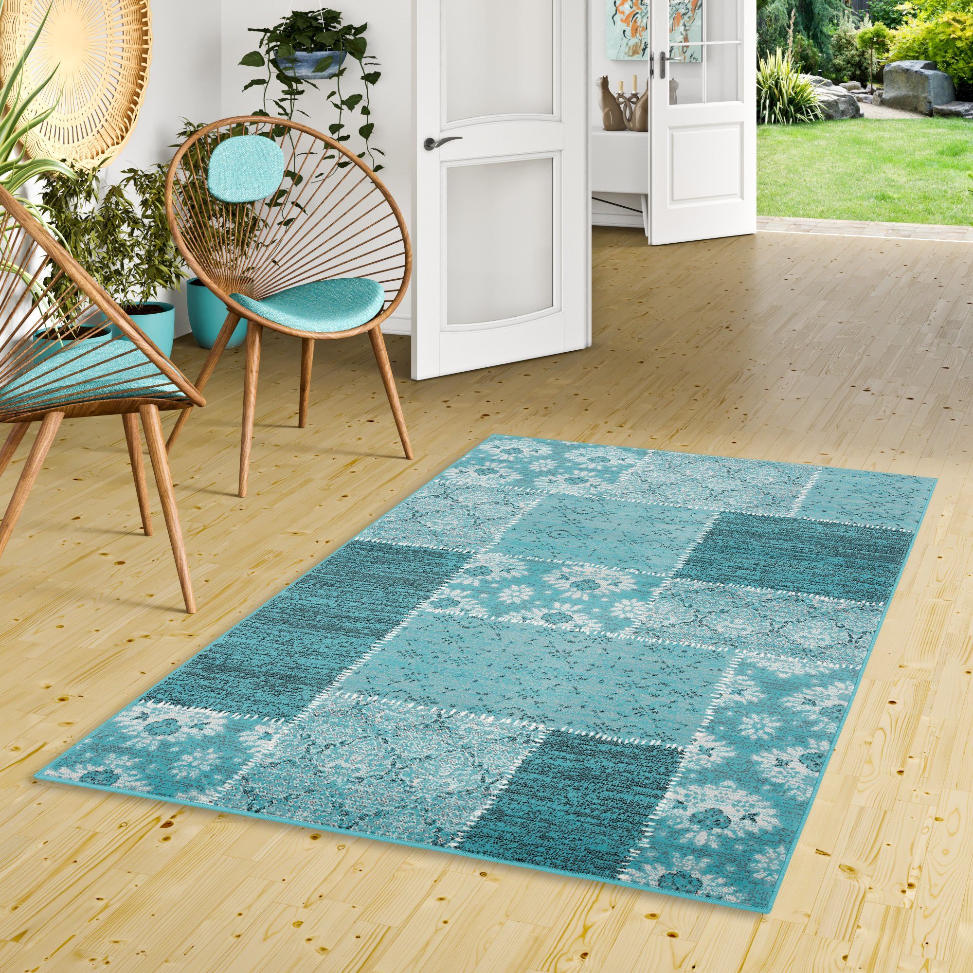 Mosaik Teppiche online kaufen | OTTO | Kurzflor-Teppiche