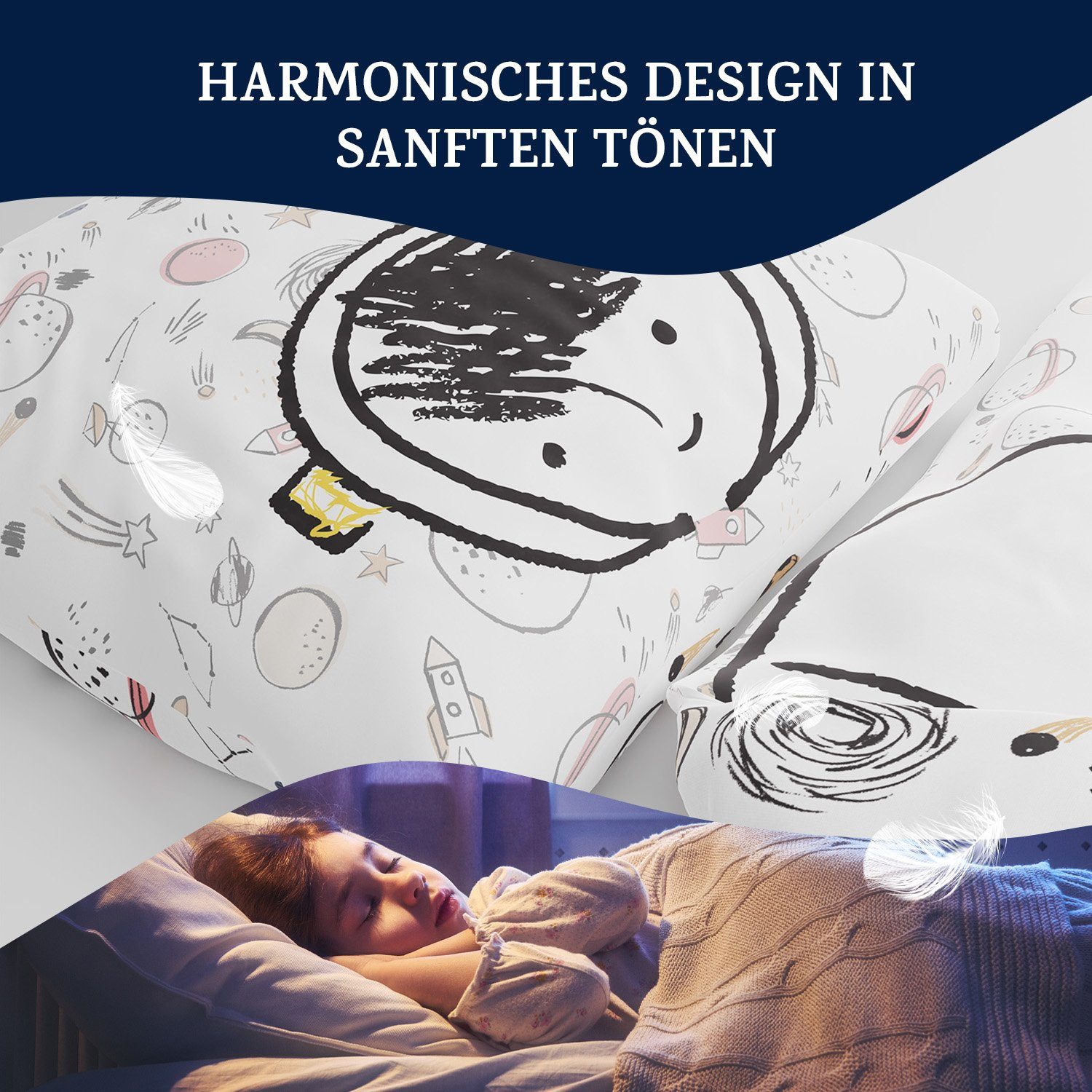 sleepwise Bettwäsche Soft Wonder Kids-Edition Bettwäsche, Polyester, 2 teilig