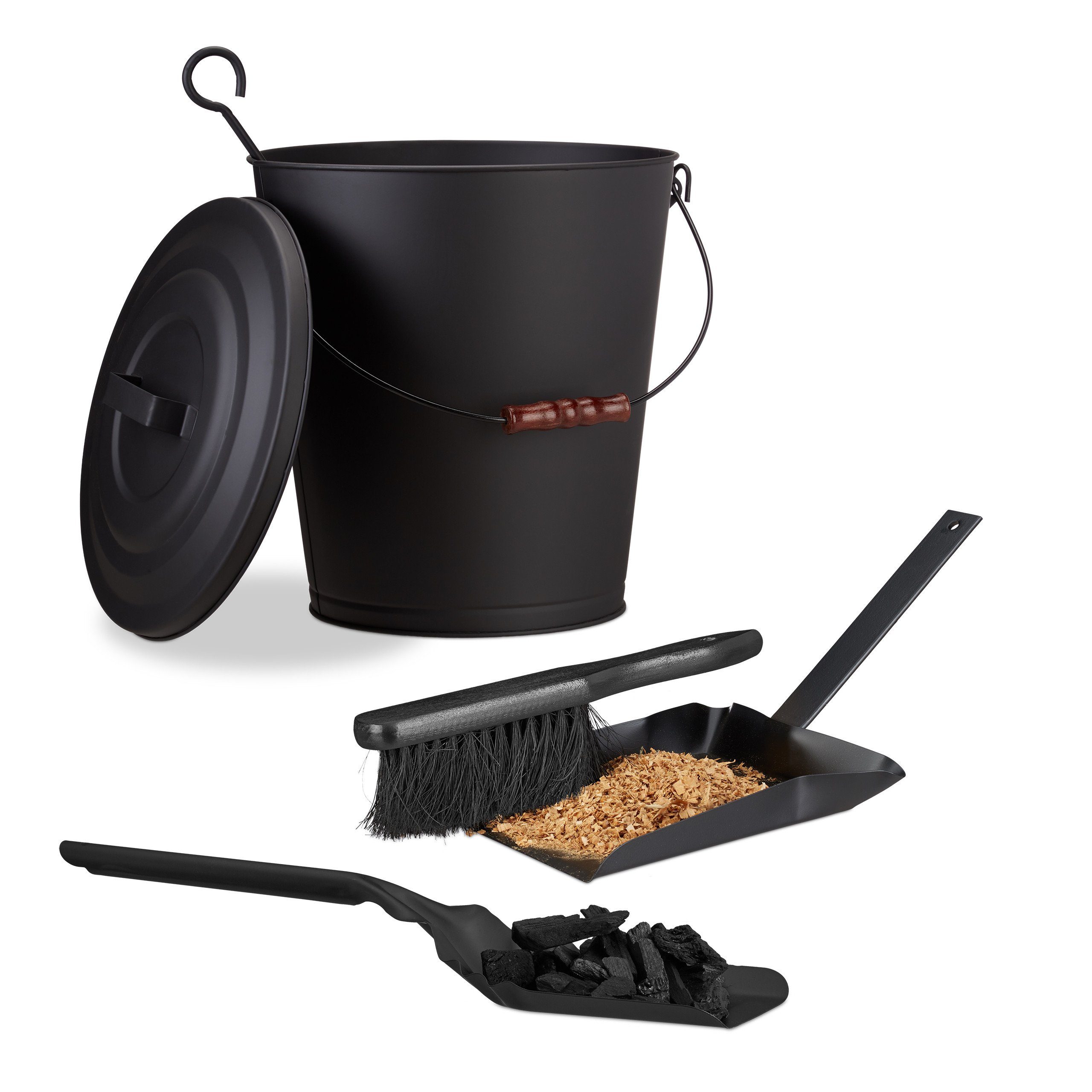 relaxdays Reinigungselement 3 tlg. Kaminreinigungs-Set günstig online kaufen