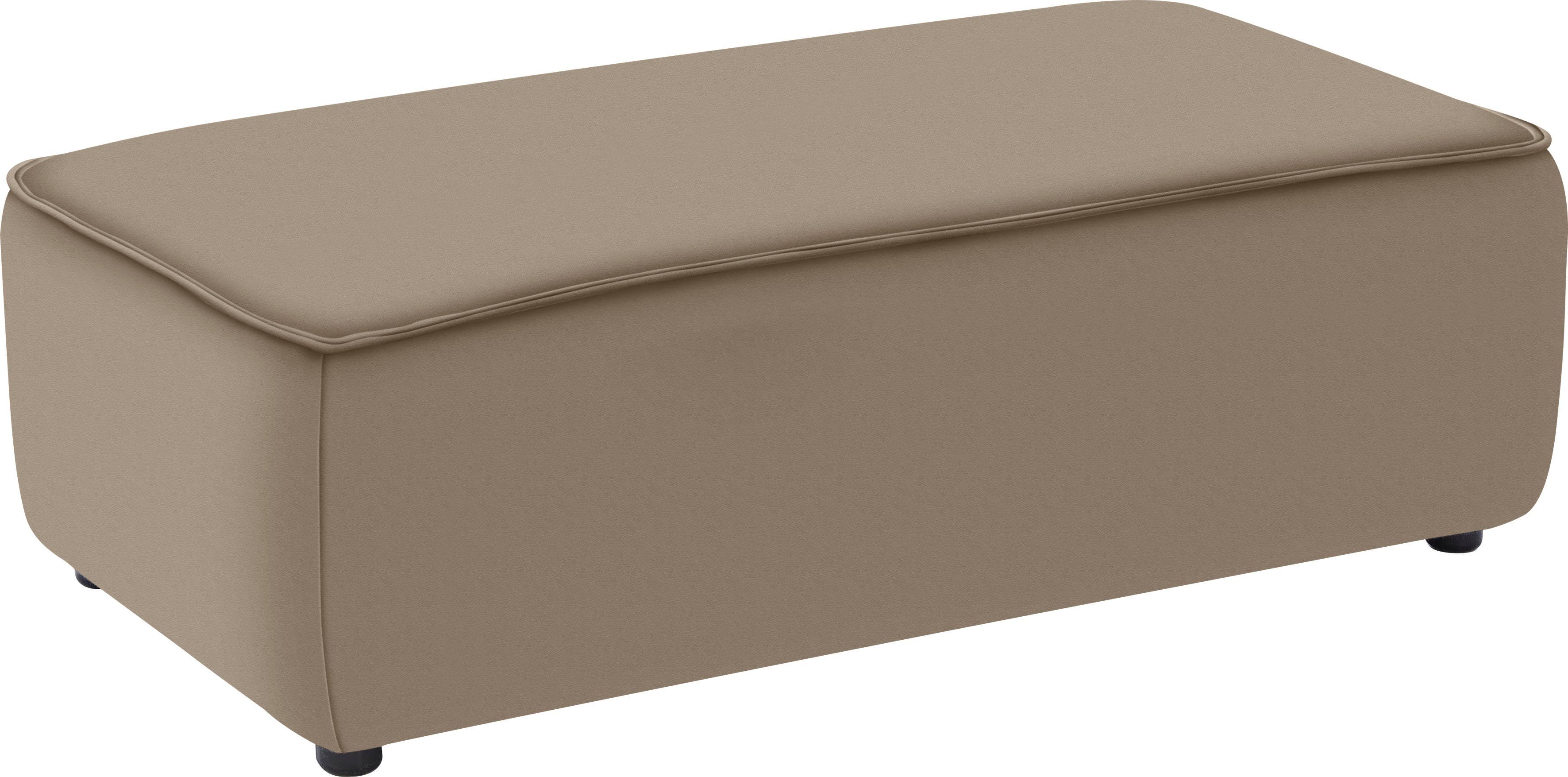 W.SCHILLIG Hocker around-the-block, mit eleganter Biese