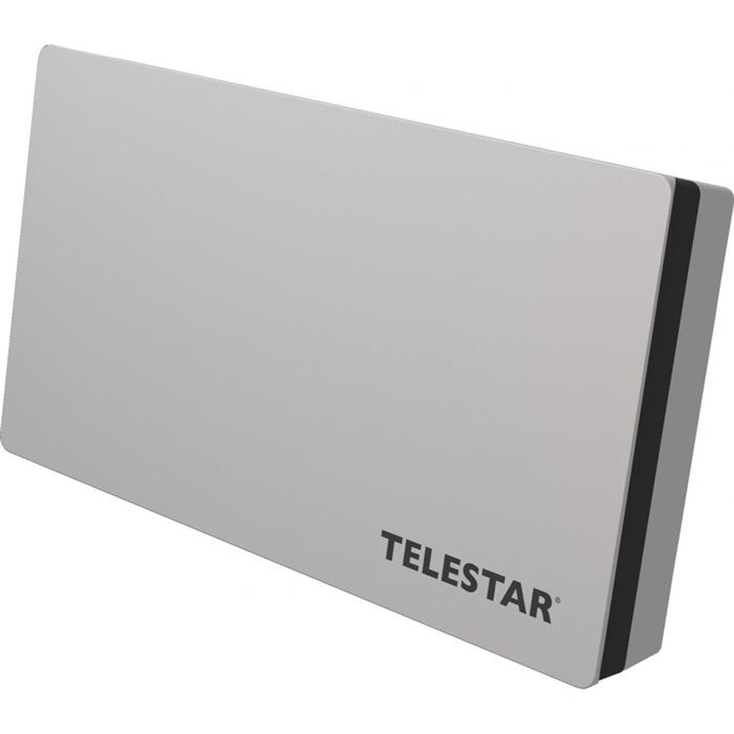 TELESTAR DIGIFLAT 4 Sat Flachantenne 4 Teilnehmer 4K UHD Flachantenne (Kunststoff, Stahl, kompakte Bauweise und schneller Aufbau optimal für Camping und Zuhause)