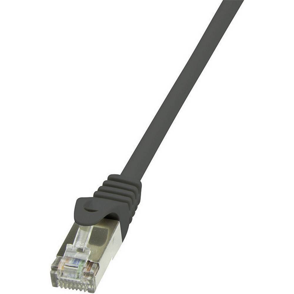LogiLink Netzwerkkabel CAT 6 F/UTP 3 m LAN-Kabel