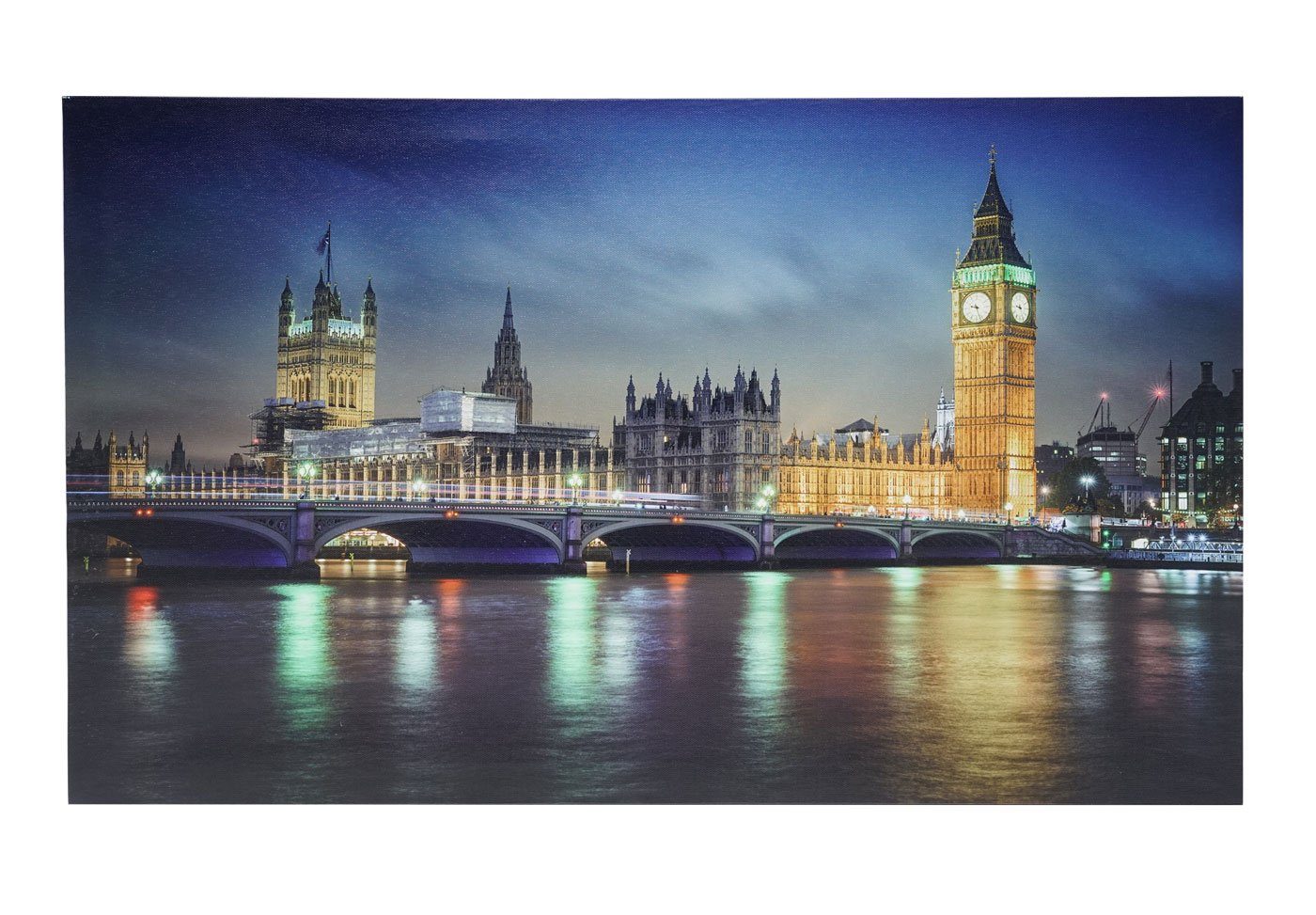 MCW LED-Bild LED-Bild-Bridges, Bridges (2er-Set), 2er-Set, Schöner Leuchtef günstig online kaufen