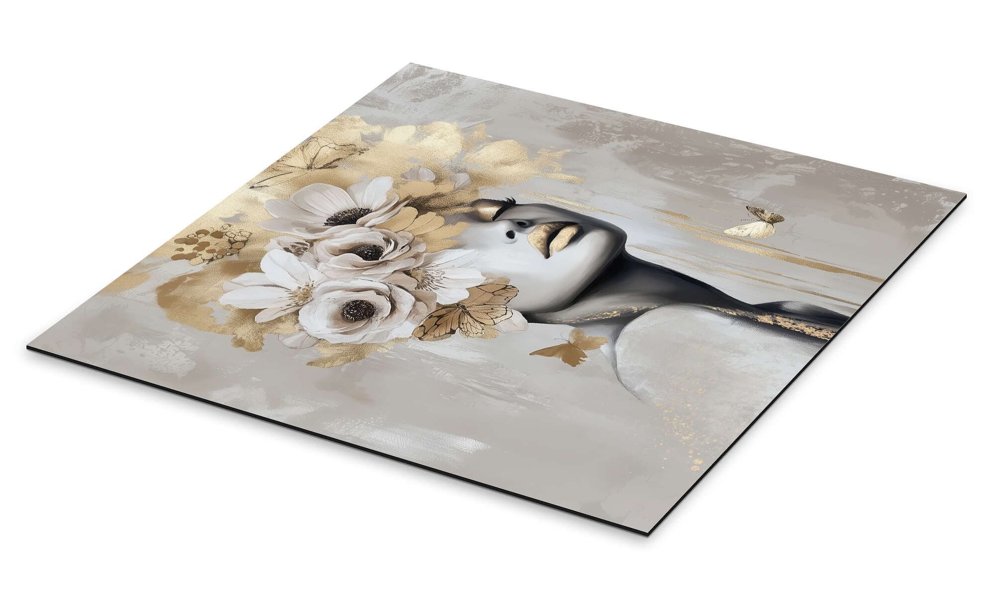 Posterlounge Wandbild Mariposa Gold, Bella Eve, günstig online kaufen