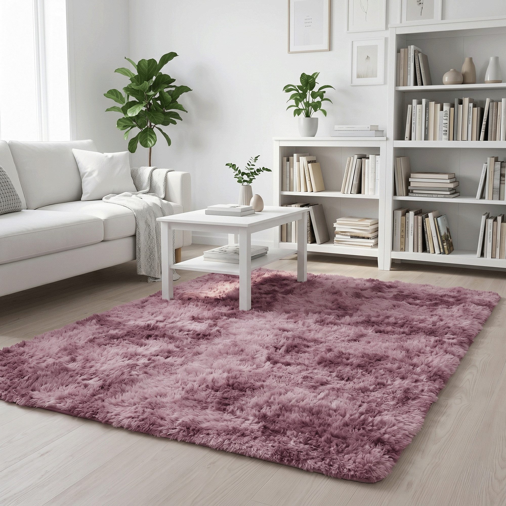 Pergamon Hochflor-Teppich Hochflor Shaggy Teppich Fluffy, Rechteckig, Höhe: 40 mm