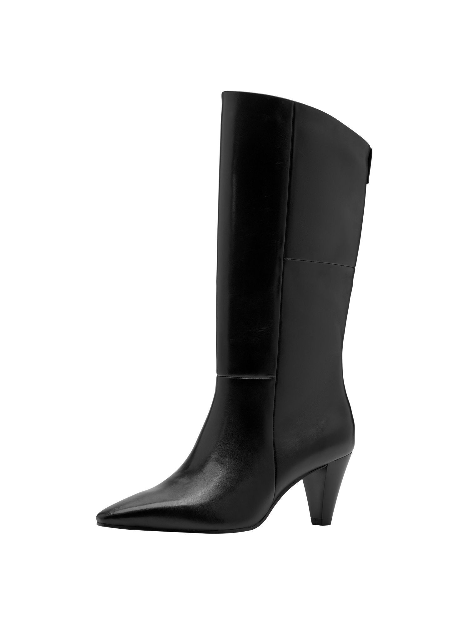 TOUCH-IT aus Leder Trichterabsatz 1-25384-45 Stiefelette