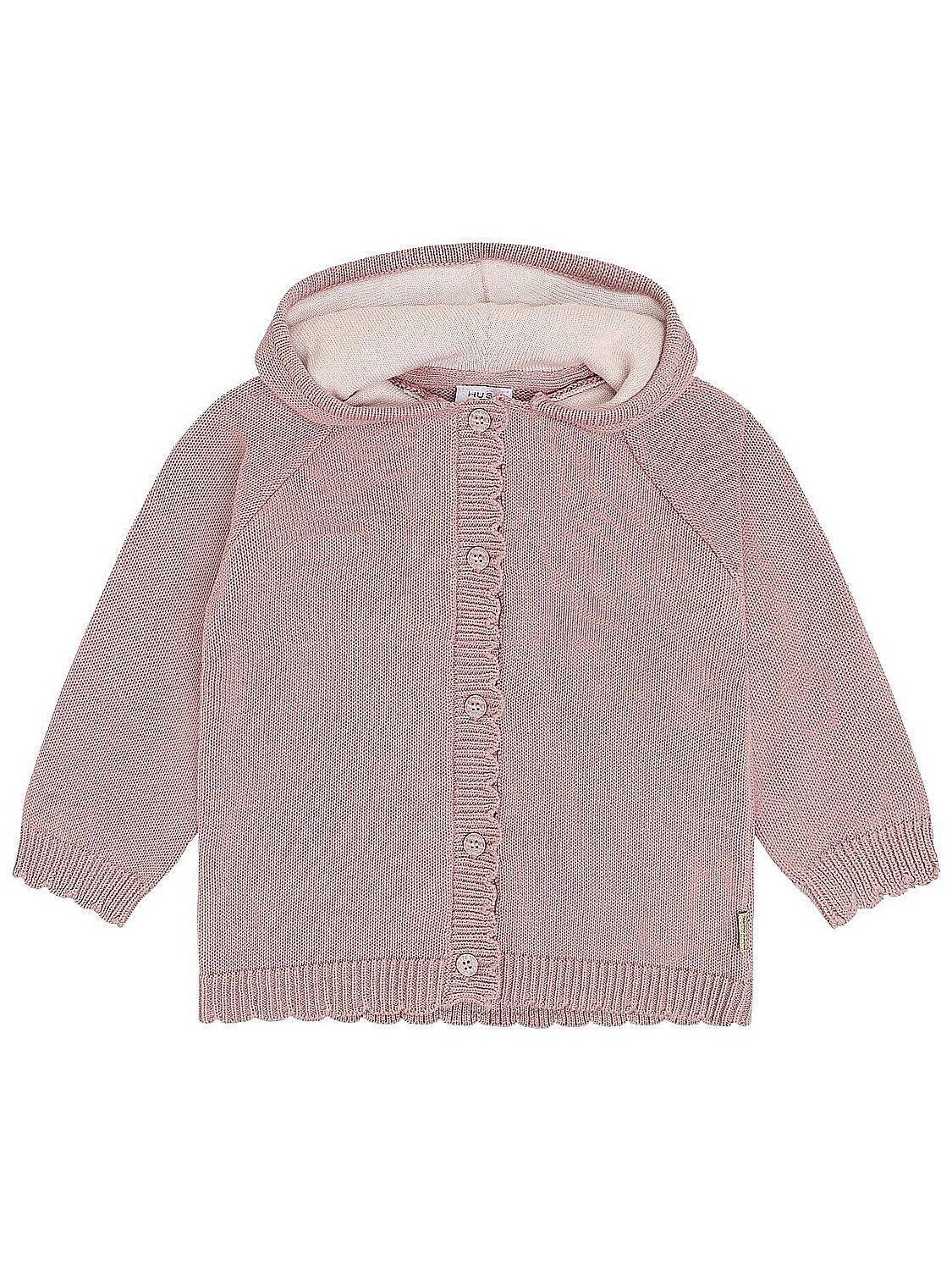Hust & Claire Cardigan HCUnicorn Cardigan (1-tlg) Mädchen Strickjacke Heather mit Einhorn-Kapuze
