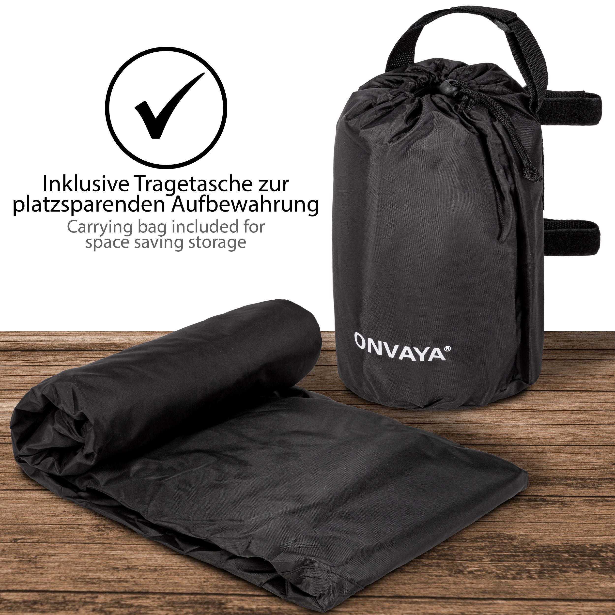 VOBOR Faltgarage Für Fahrradanhänger - Wasserdichte Abdeckung Aus Oxford-Stoff