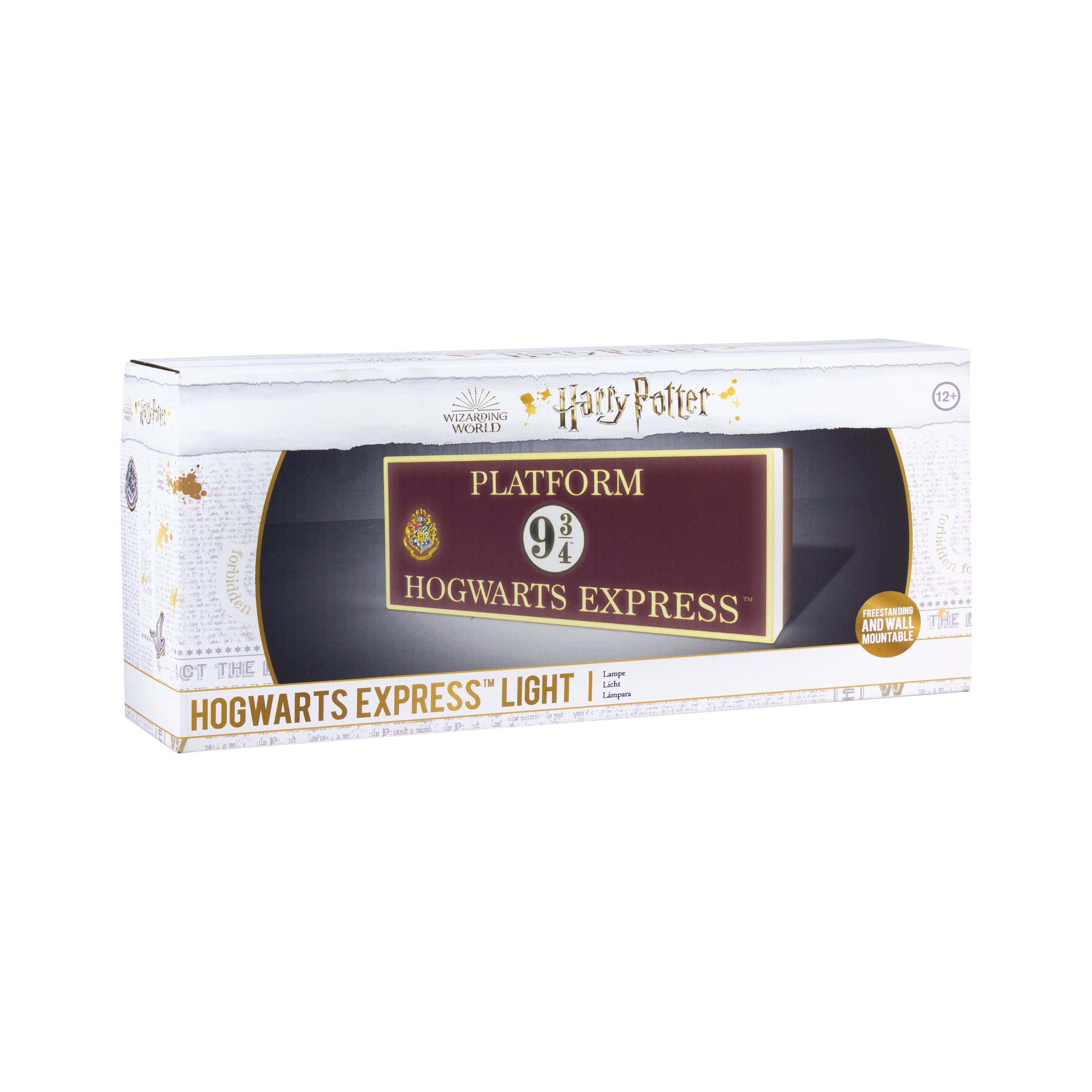 Gleis 3/4 Logo LED 9 Potter Dekolicht Harry Hogwarts Paladone Express Leuchte