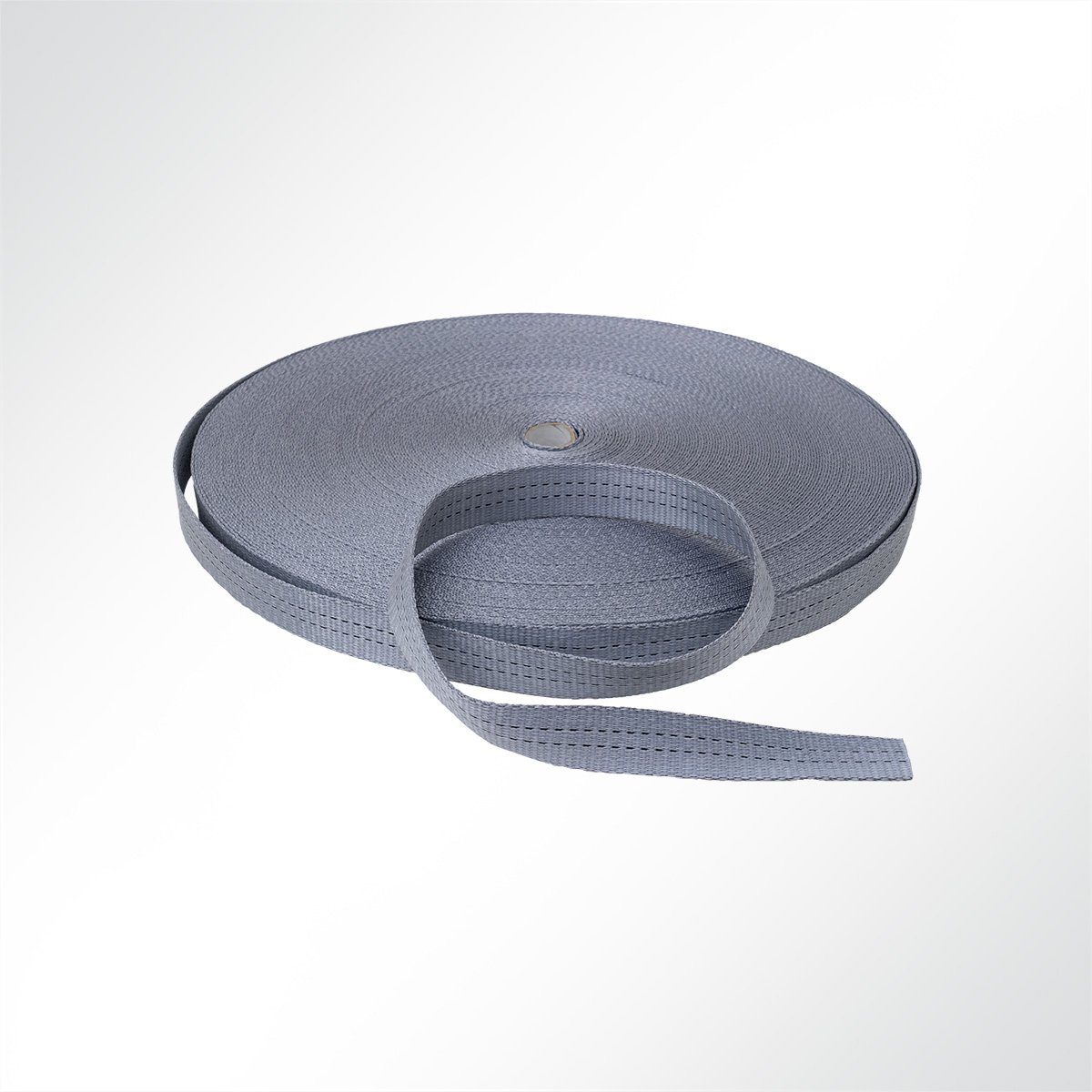 (1-St) Kg breit, 35 2 (PES), grau mm Polyester mm Gurtband Zurrgurt LYSEL® 3200 stark,