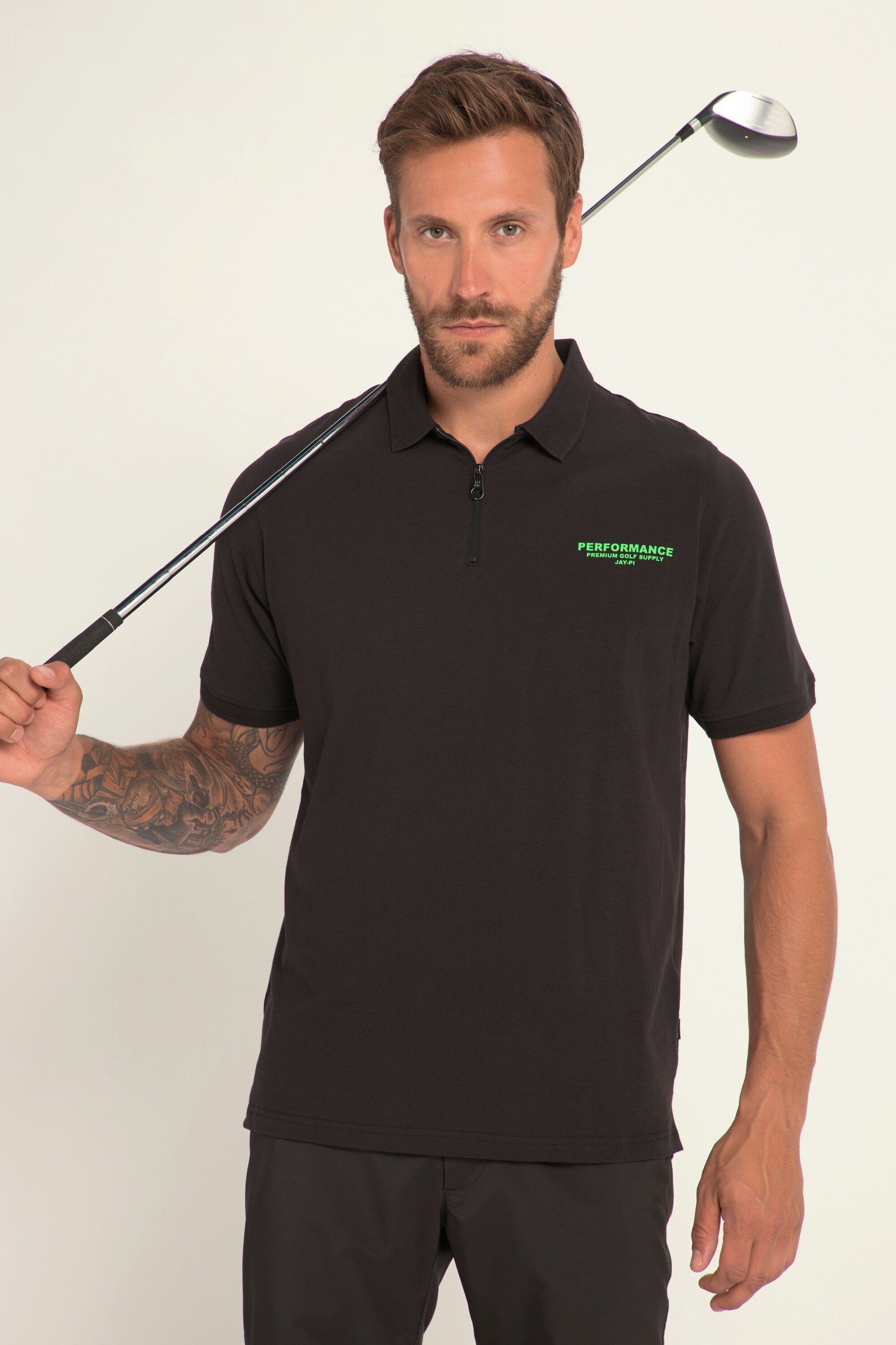 JP1880 Poloshirt Poloshirt FLEXNAMIC® Golf Zipper Halbarm