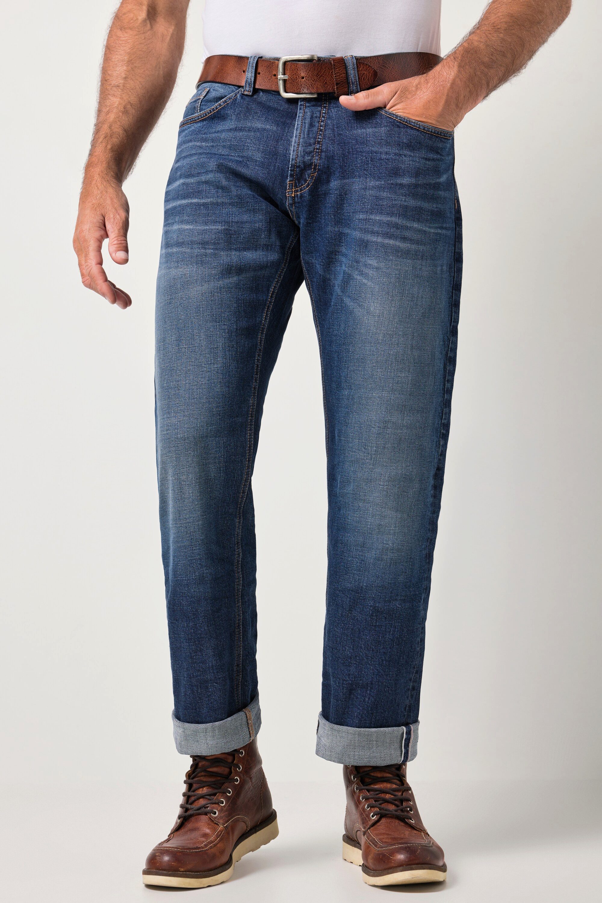 5-Pocket-Jeans Selvedge Denim-Jeans Denim FLEXNAMIC® 5-Pocket