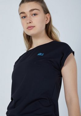 SPORTKIND Funktionsshirt Tennis Loose Fit Shirt Mädchen & Damen schwarz