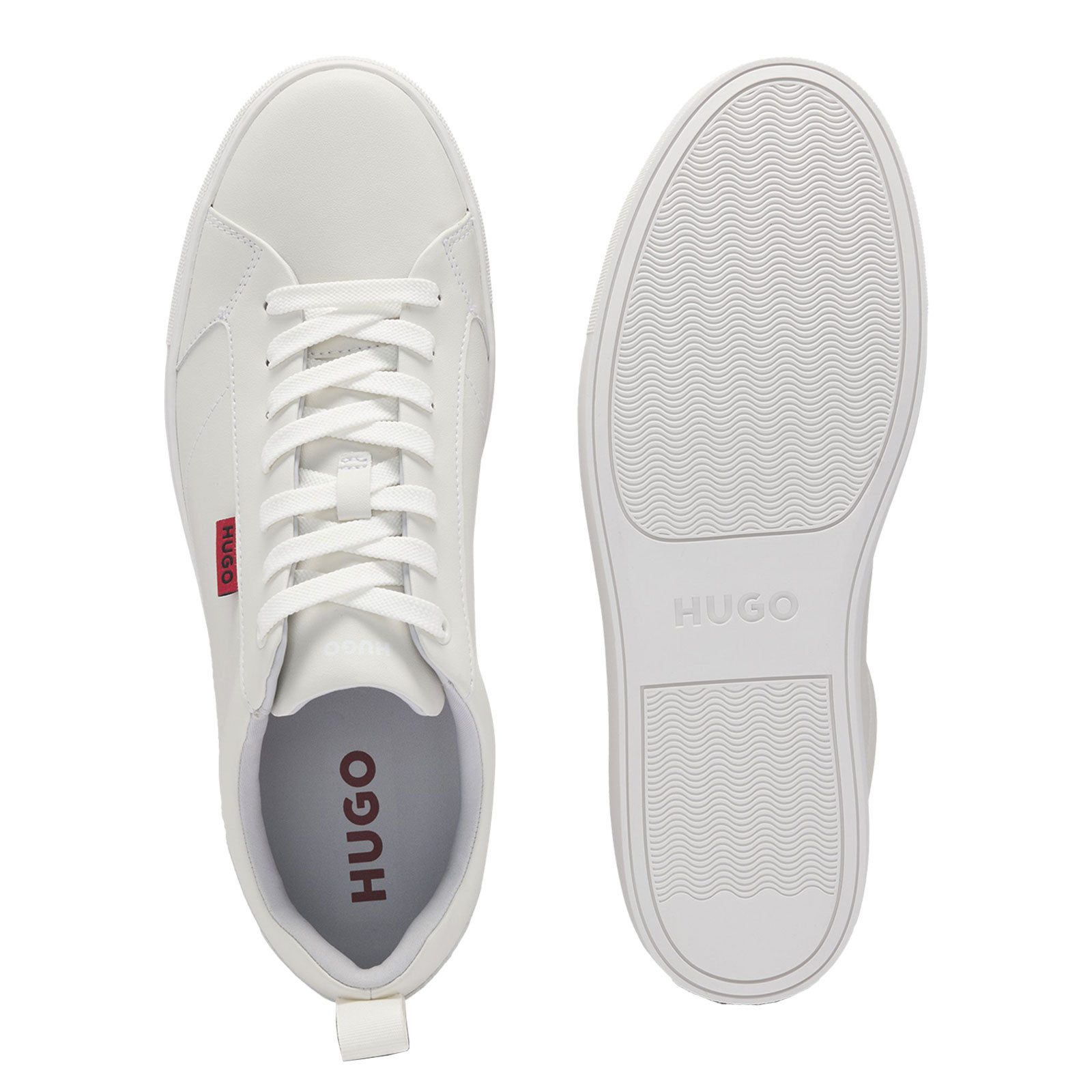 HUGO Morrie Tenn napu Sneaker mit Markendetails günstig online kaufen