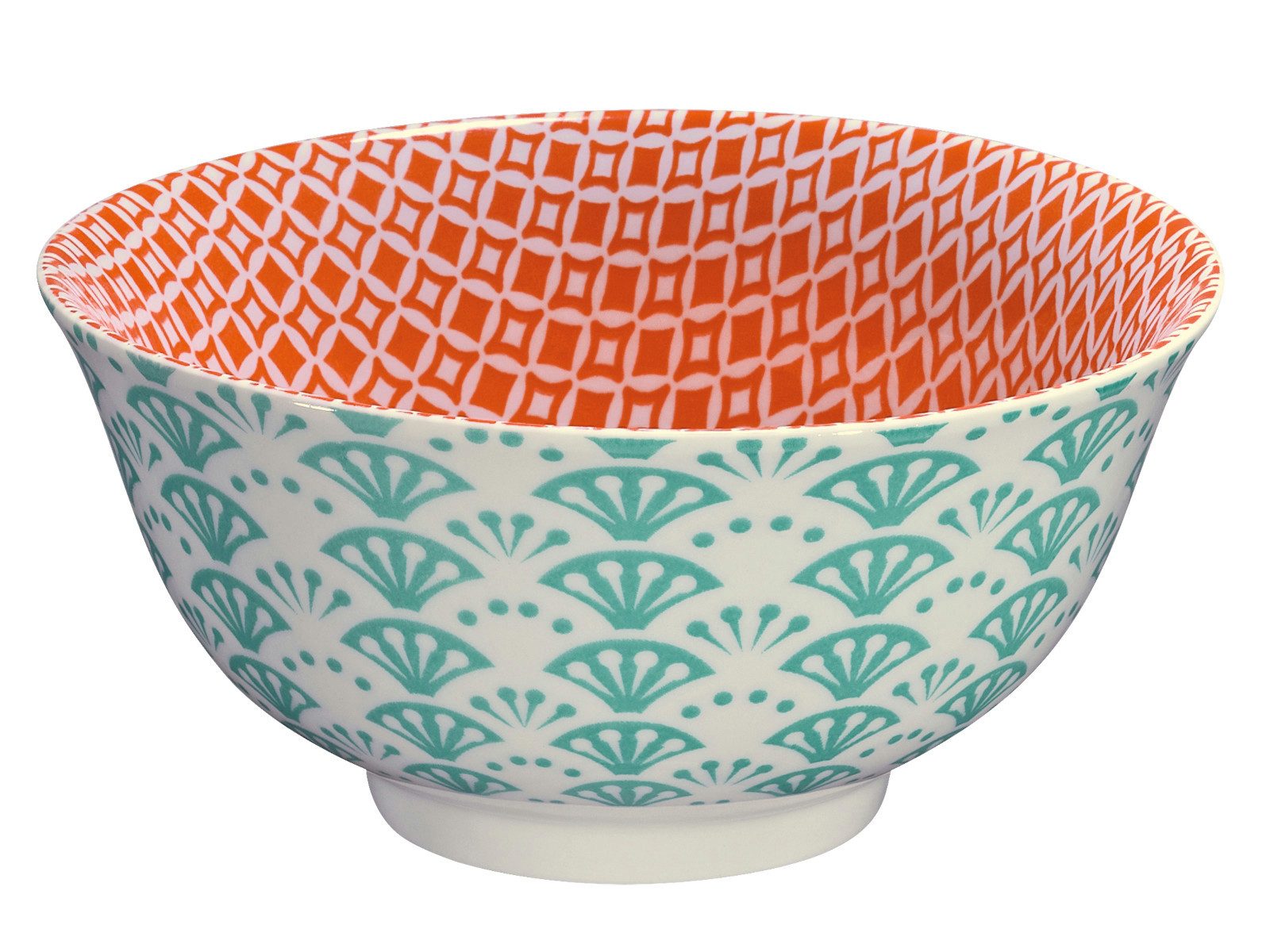 Cilio Schale AMICI Bowl Fächer 18 cm, Porzellan, (Bowls)